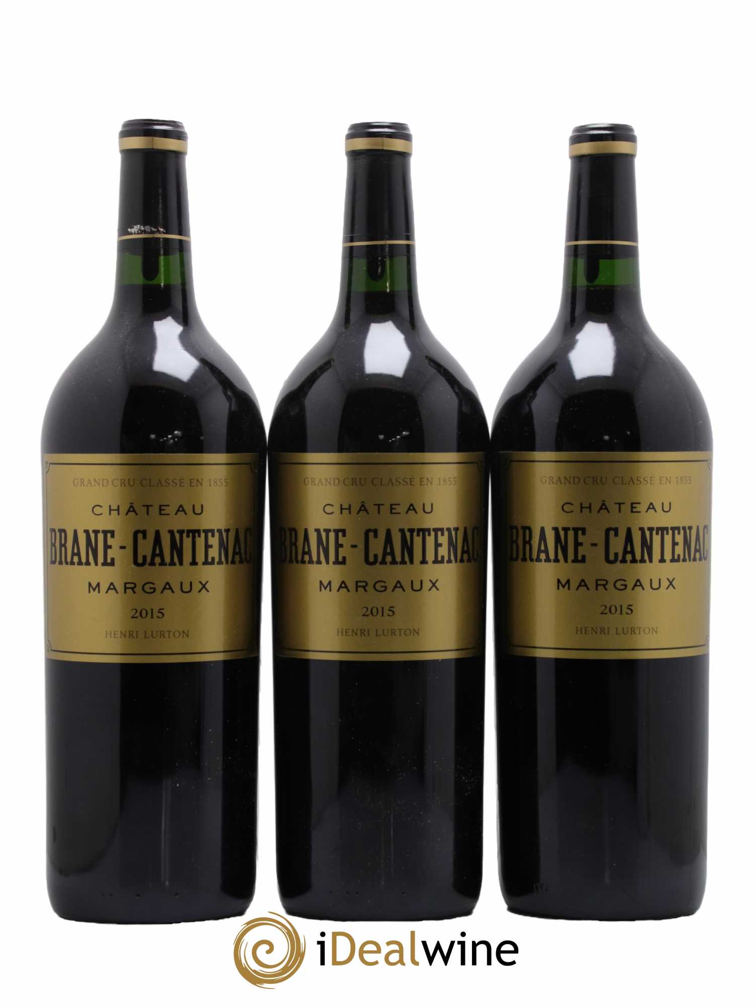 Château Brane Cantenac 2ème Grand Cru Classé 2015 - Lot de 3 magnums - 0