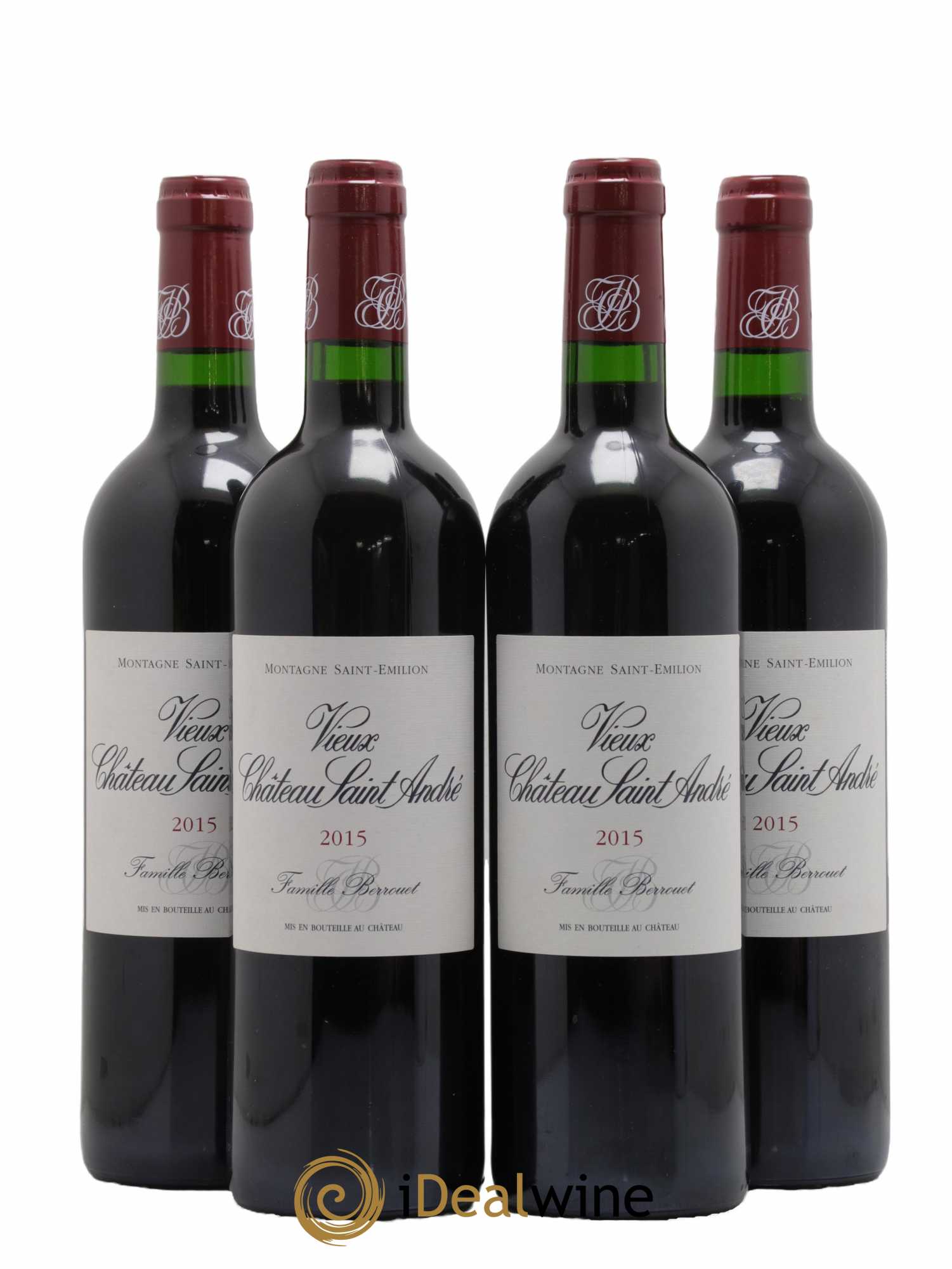 Vieux Château Saint-André 2015 - Lot de 4 bouteilles - 0