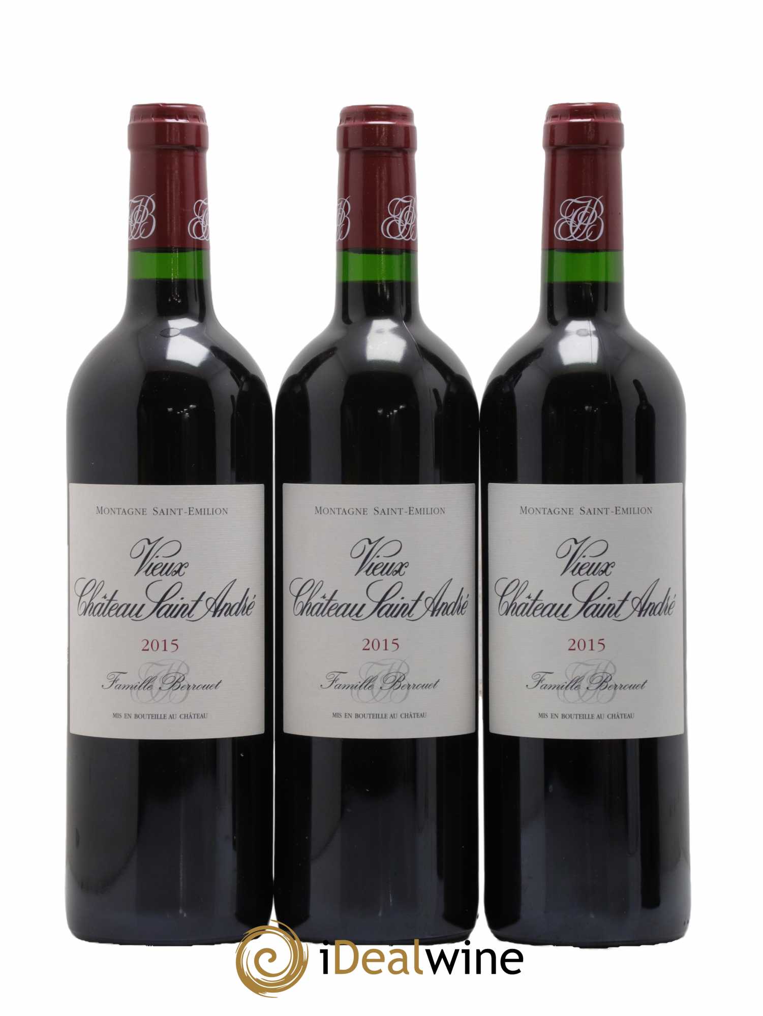 Vieux Château Saint-André 2015 - Lot de 3 bouteilles - 0