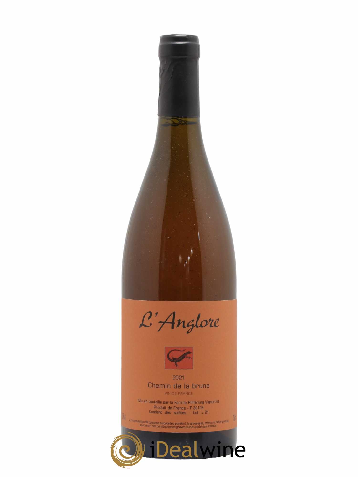 Vin de France Chemin de la brune L'Anglore 2021 - Lot de 1 bouteille - 0