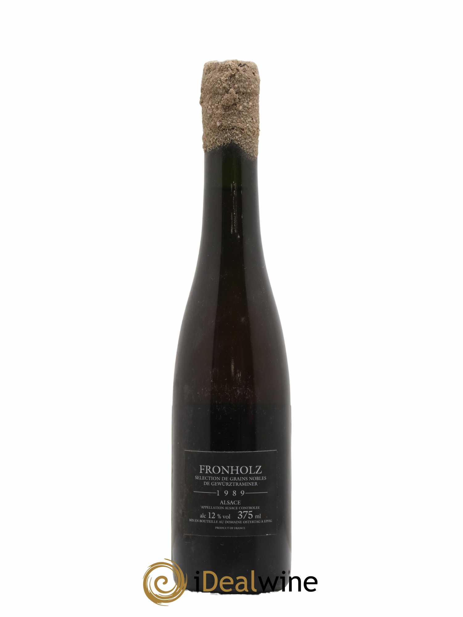 Alsace Gewurztraminer Fronholz Sélection de grains nobles Ostertag (Domaine) 1989 - Lotto di 1 mezza bottiglia - 1