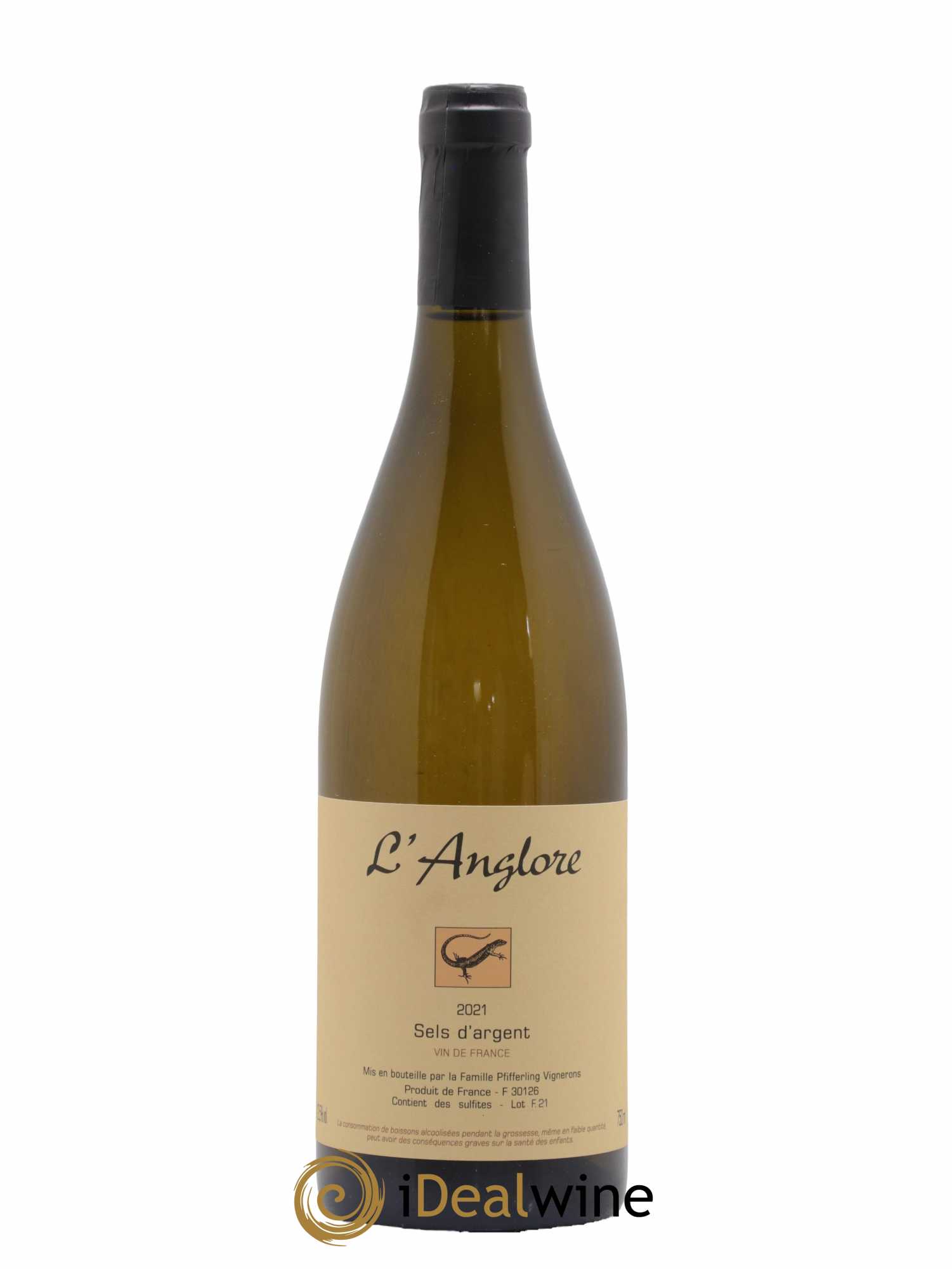 Vin de France Sels d'argent L'Anglore 2021 - Lot de 1 bouteille - 0