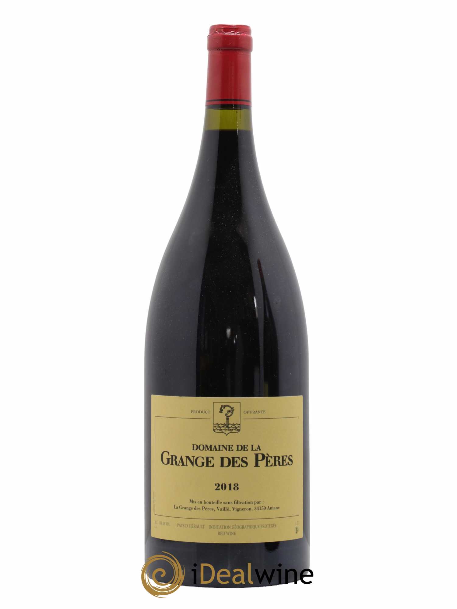 Pays d'Hérault Grange des Pères Laurent Vaillé 2018 - Lot de 1 magnum - 0