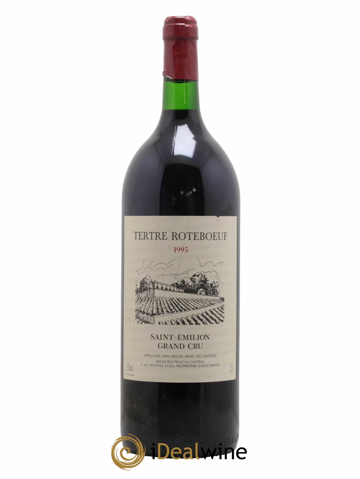 Château Tertre Roteboeuf 1995 - Lot de 1 magnum - 0