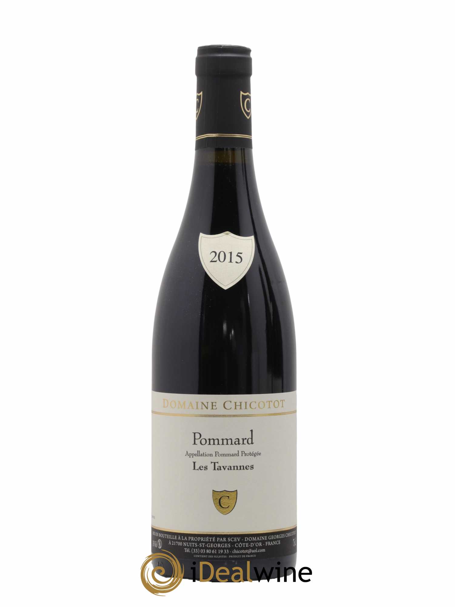 Pommard Les Tavannes Domaine Chicotot 2015 - Lot de 1 bouteille - 0