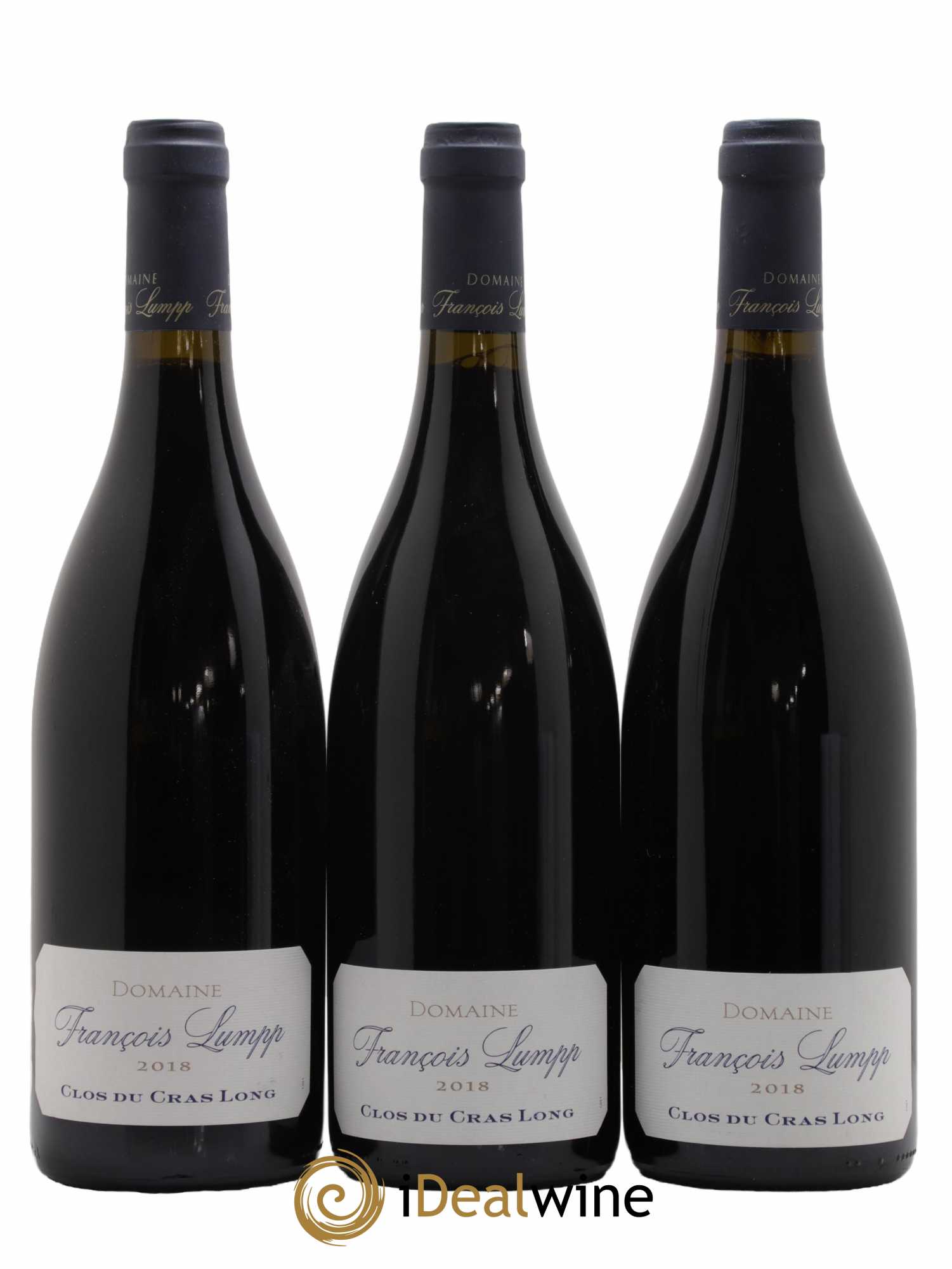 Givry 1er Cru Clos du Cras Long François Lumpp (Domaine) 2018 - Lot de 3 bouteilles - 0