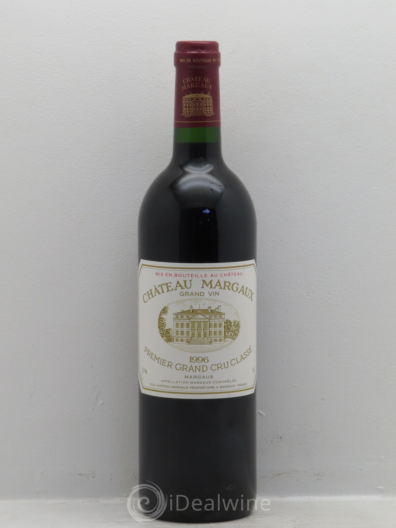 Château Margaux 1er Grand Cru Classé 1996 - Lot de 1 bouteille - 0