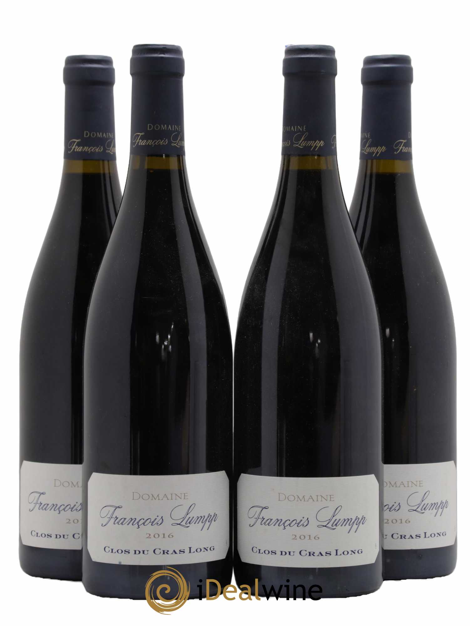 Givry 1er Cru Clos du Cras Long François Lumpp (Domaine) 2016 - Lot de 4 bouteilles - 0