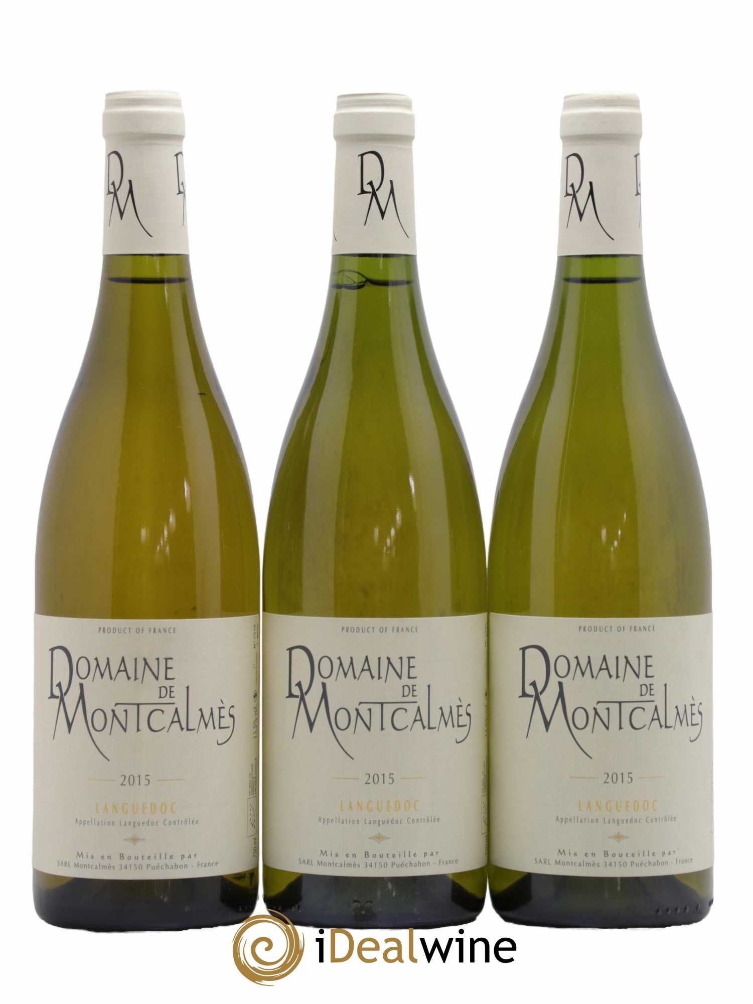 Languedoc Domaine de Montcalmès Frédéric Pourtalié 2015 - Lot de 3 bouteilles - 0