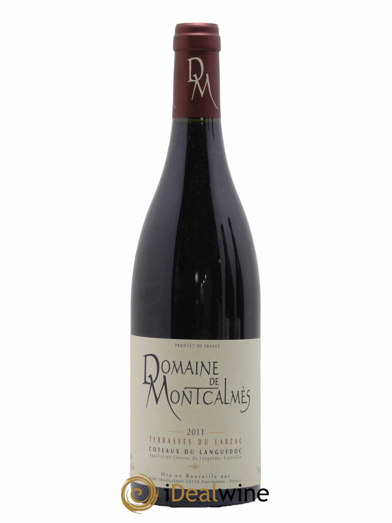 Terrasses du Larzac Domaine de Montcalmès Frédéric Pourtalié 2011 - Lot de 1 bouteille - 0