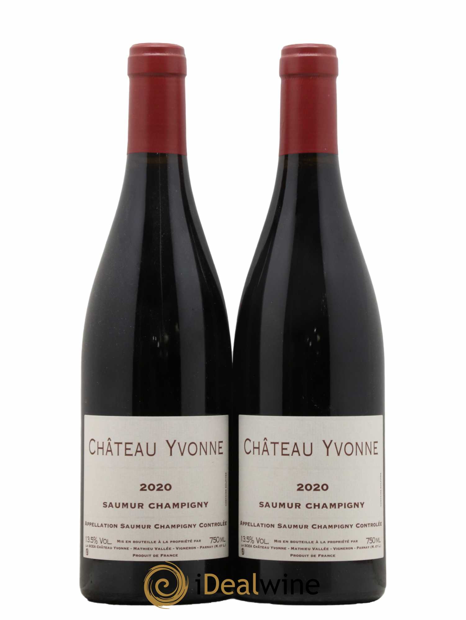 Saumur-Champigny Château Yvonne 2020 - Lot de 2 bouteilles - 0