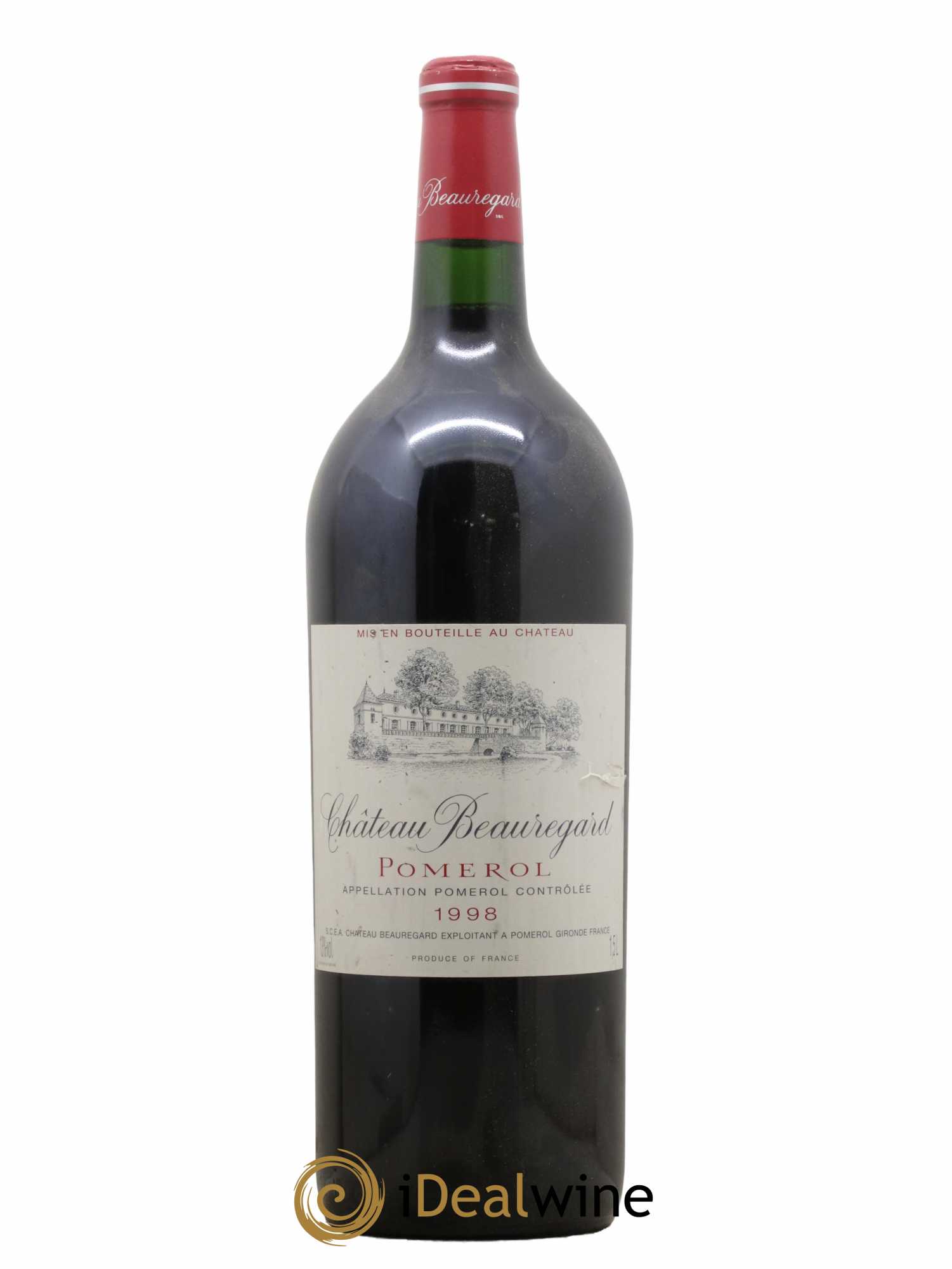 Château Beauregard 1998 - Lot de 1 magnum - 0