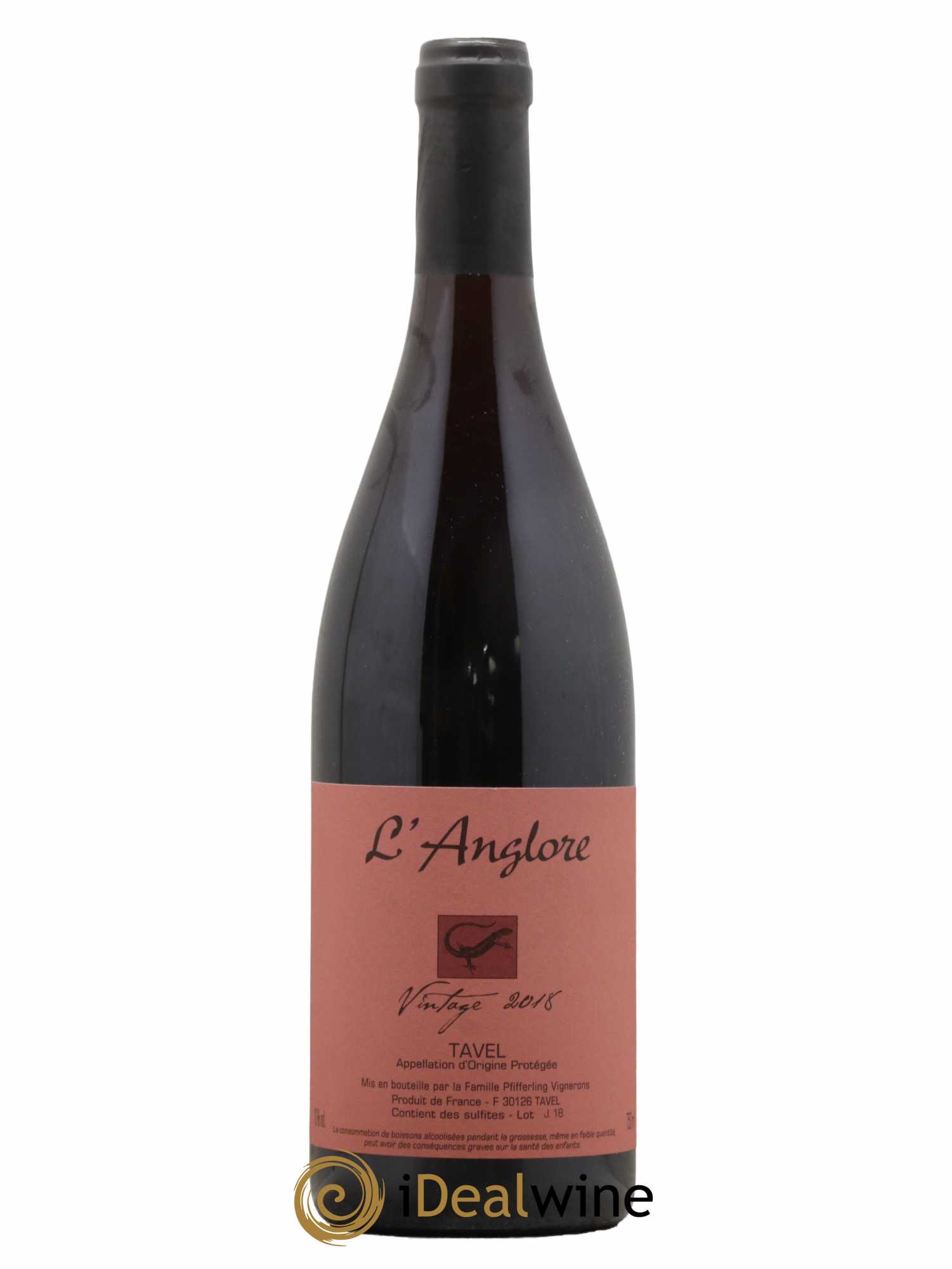 Tavel Vintage L'Anglore 2018 - Lot de 1 bouteille - 0