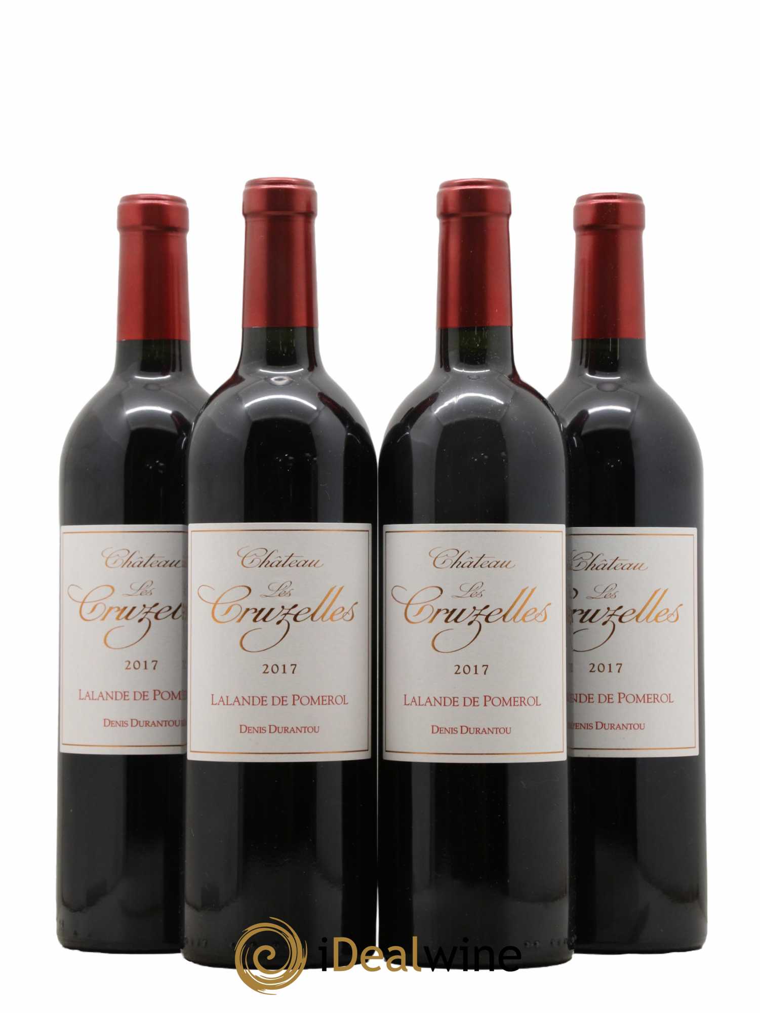 Lalande-de-Pomerol Château Les Cruzelles 2017 - Lot de 4 bouteilles - 0