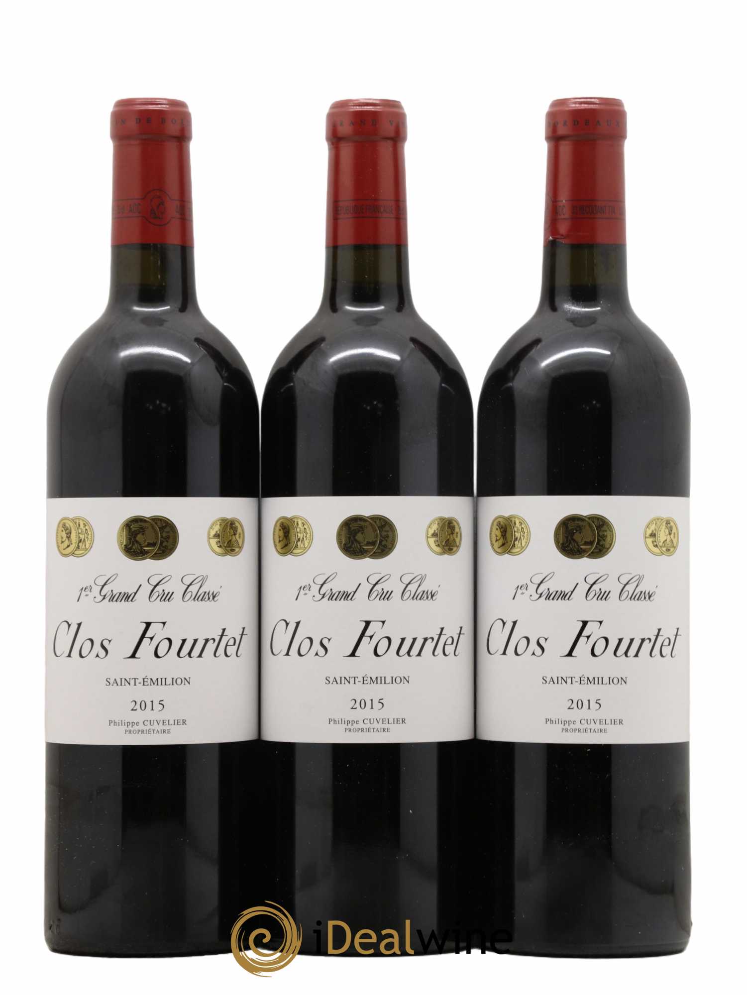 Clos Fourtet 1er Grand Cru Classé B 2015 - Lot de 6 bouteilles - 2