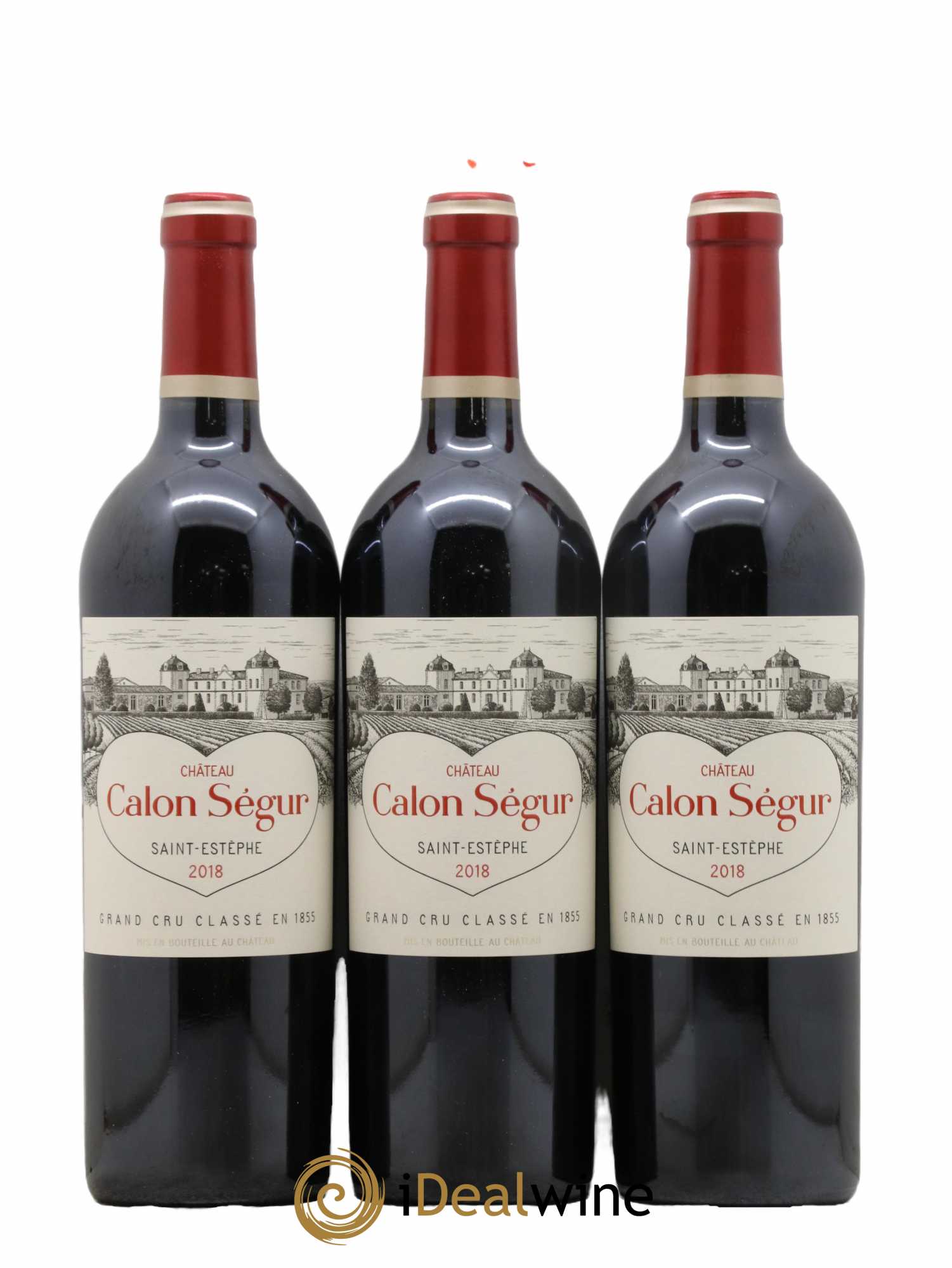 Château Calon Ségur 3ème Grand Cru Classé 2018 - Lot de 12 bouteilles - 2