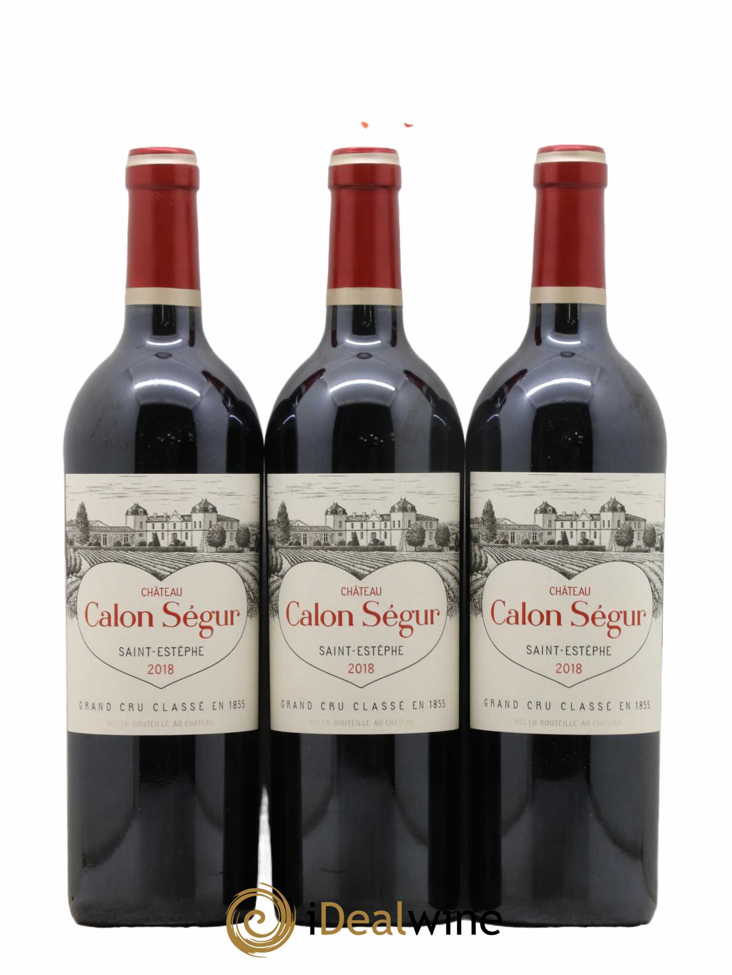 Château Calon Ségur 3ème Grand Cru Classé 2018 - Lot de 12 bouteilles - 3