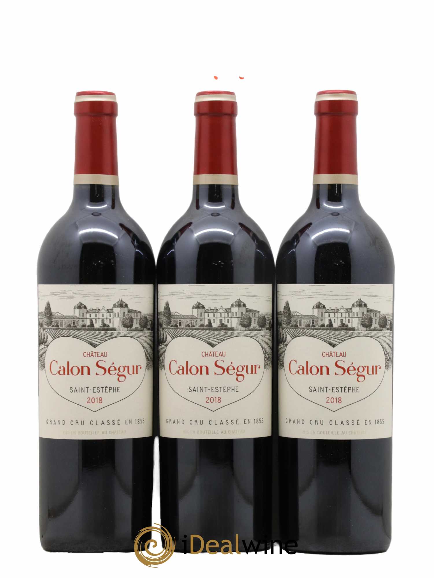 Château Calon Ségur 3ème Grand Cru Classé 2018 - Lot de 12 bouteilles - 4