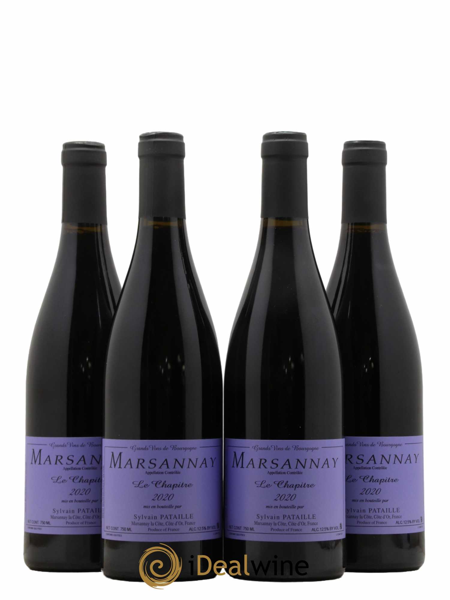Bourgogne Le Chapitre Sylvain Pataille (Domaine) 2020 - Lot de 4 bouteilles - 0