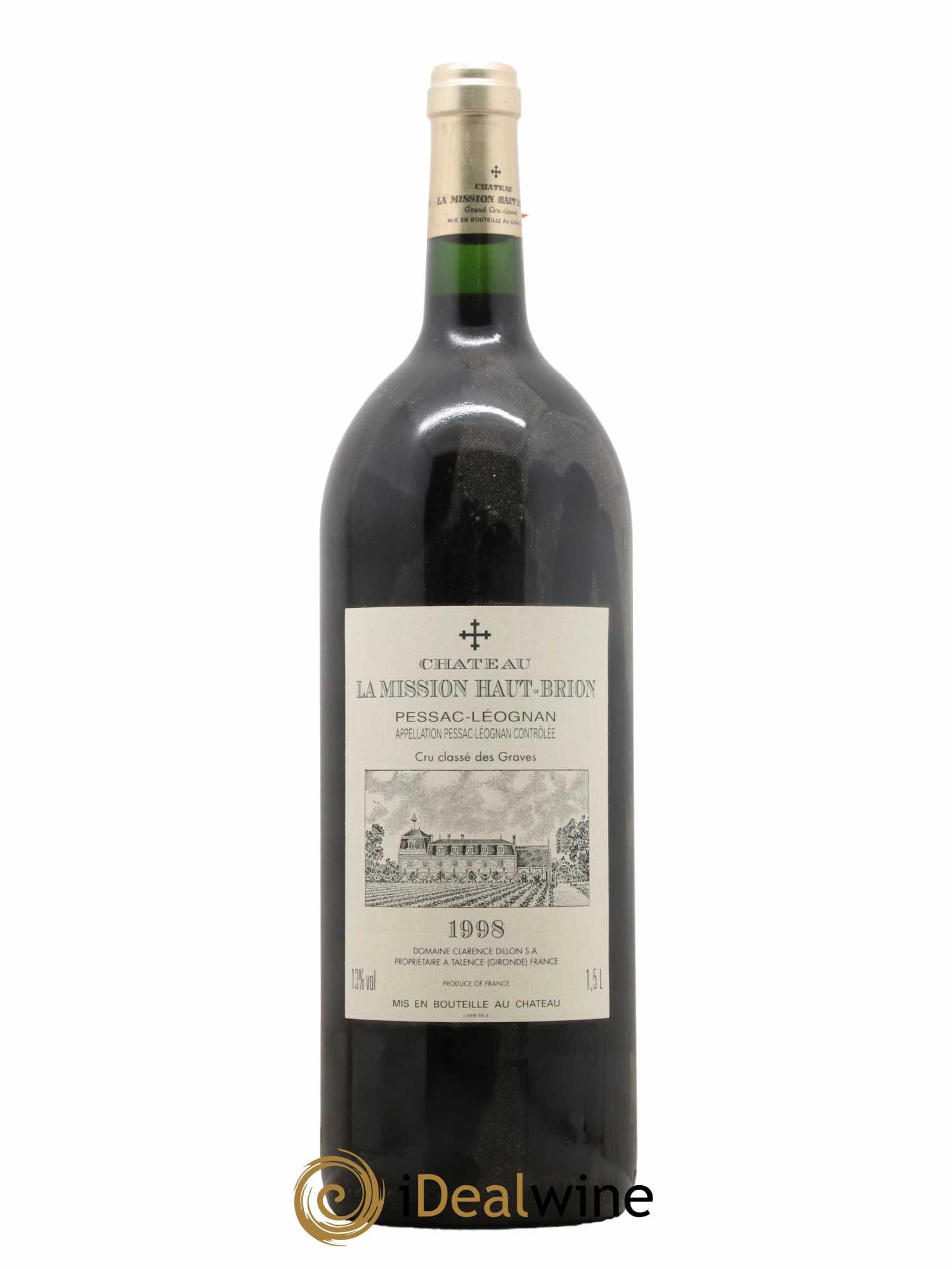 Château la Mission Haut-Brion Cru Classé de Graves 1998 - Lot de 1 magnum - 0