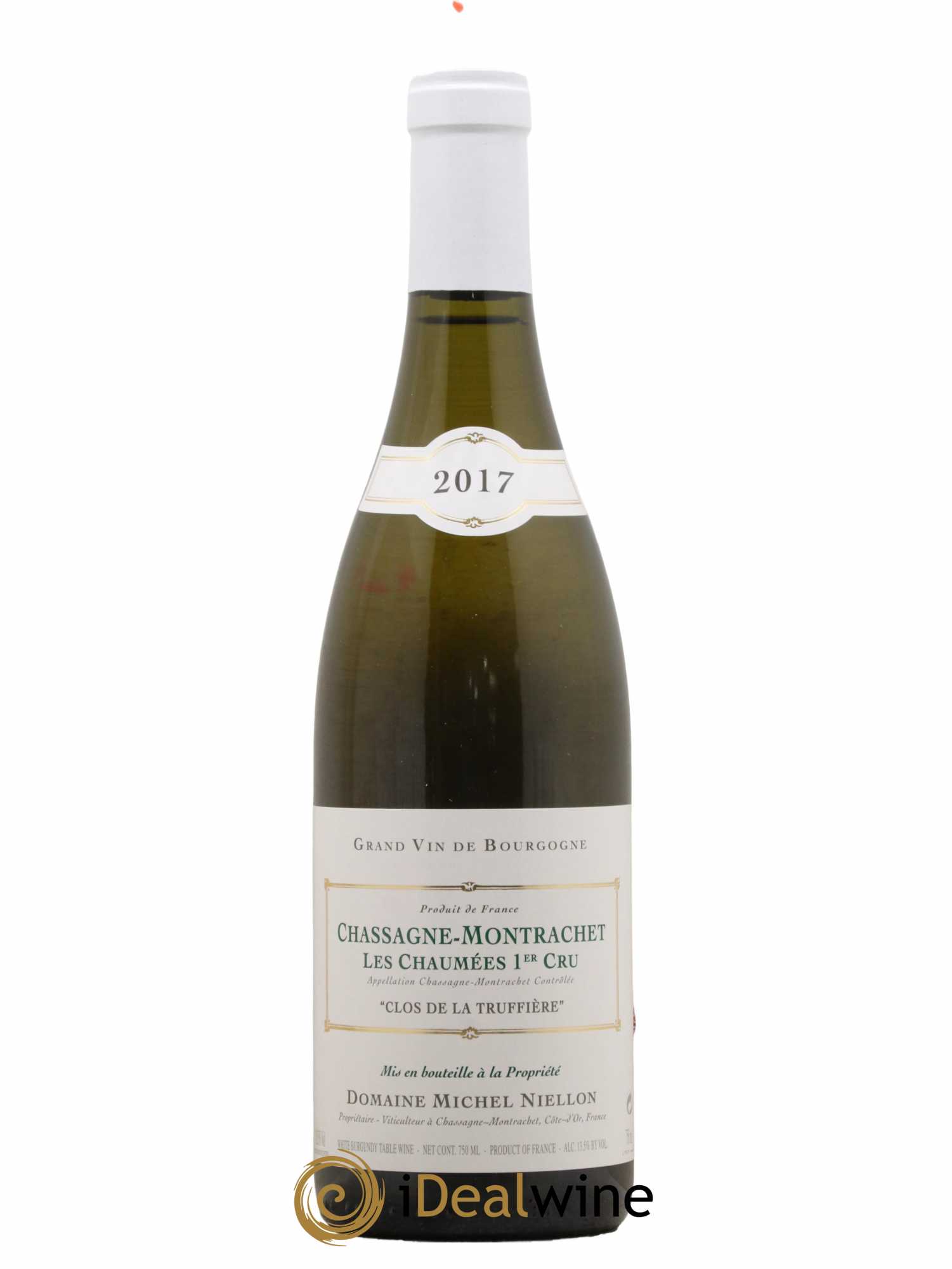 Chassagne-Montrachet 1er Cru Les Chaumées Clos de la Truffière Michel Niellon (Domaine) 2017 - Lot de 1 bouteille - 0