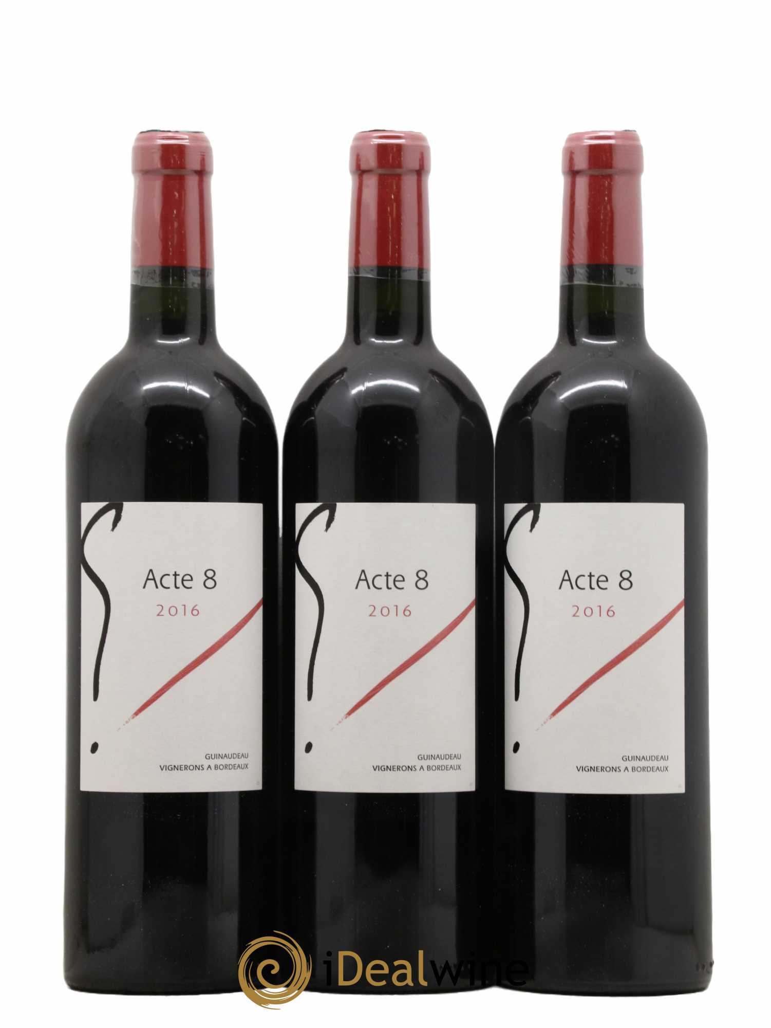 G acte 8 2016 - Lot de 3 bouteilles - 0