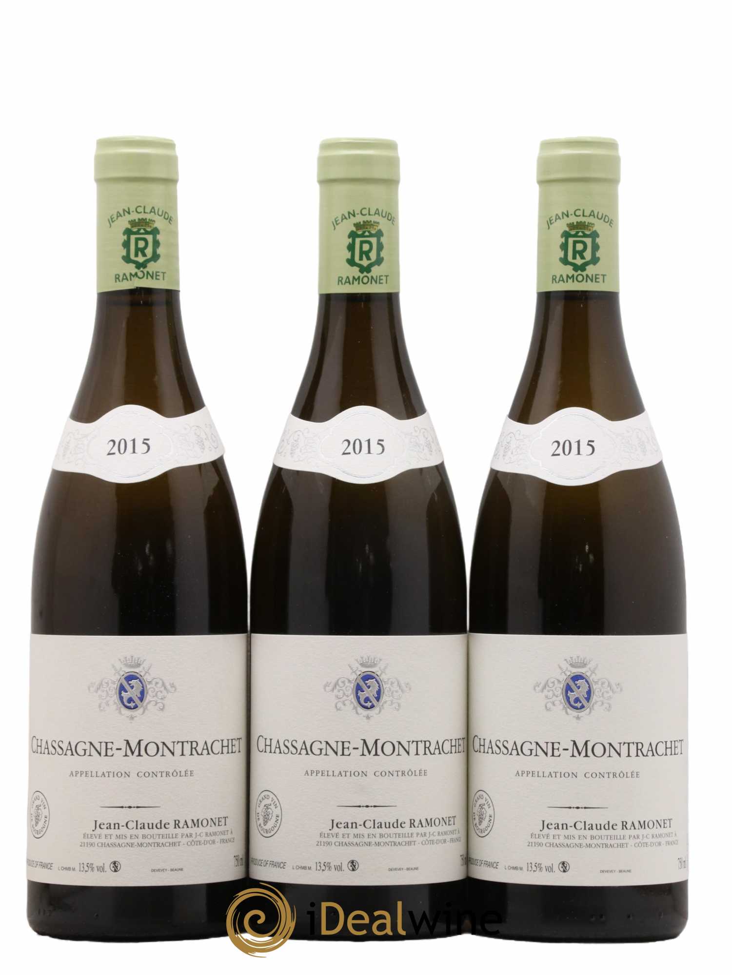 Chassagne-Montrachet Ramonet (Domaine) 2015 - Lot de 3 bouteilles - 0