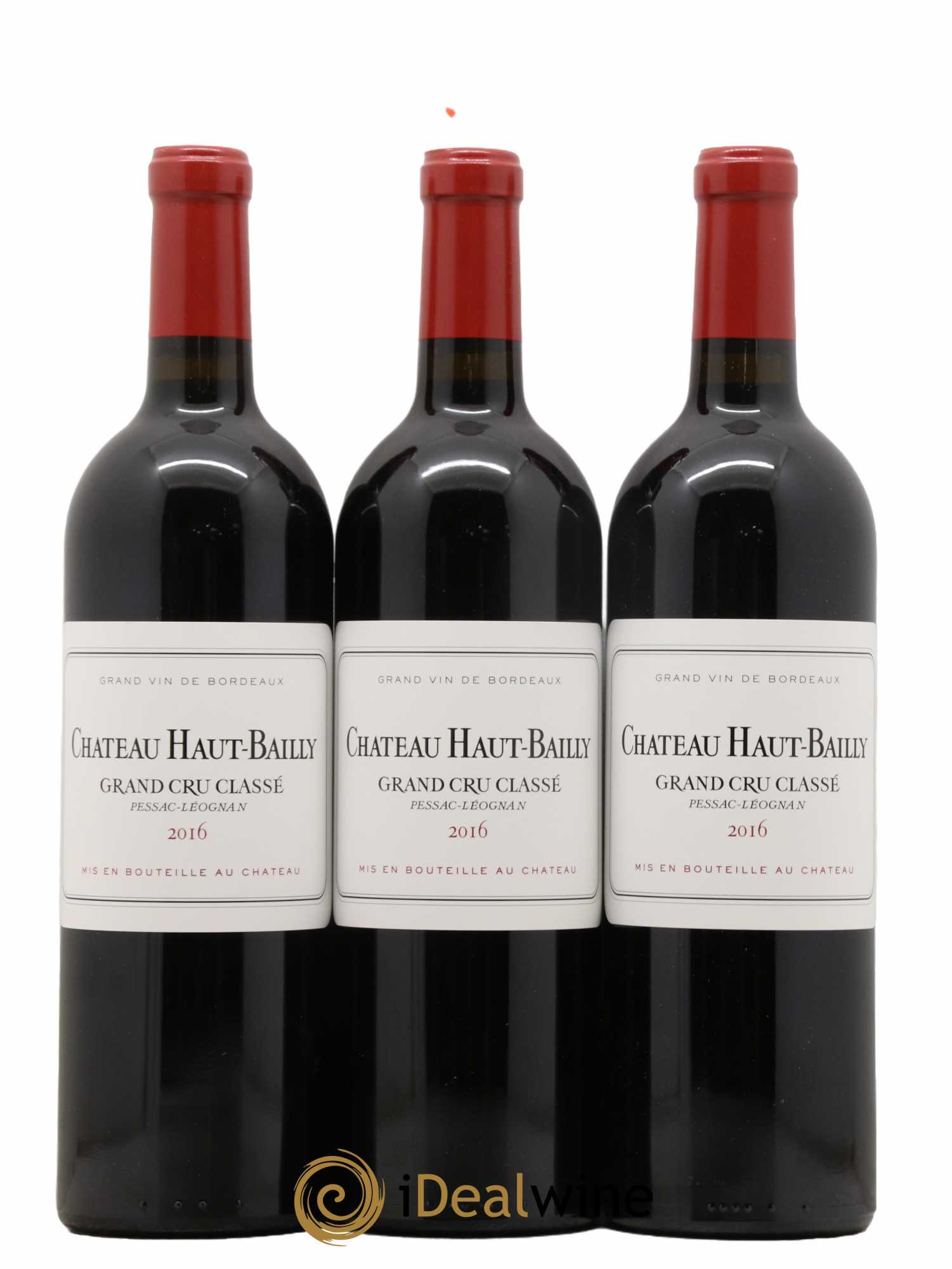 Château Haut-Bailly Cru Classé de Graves 2016 - Lot de 12 bouteilles - 1