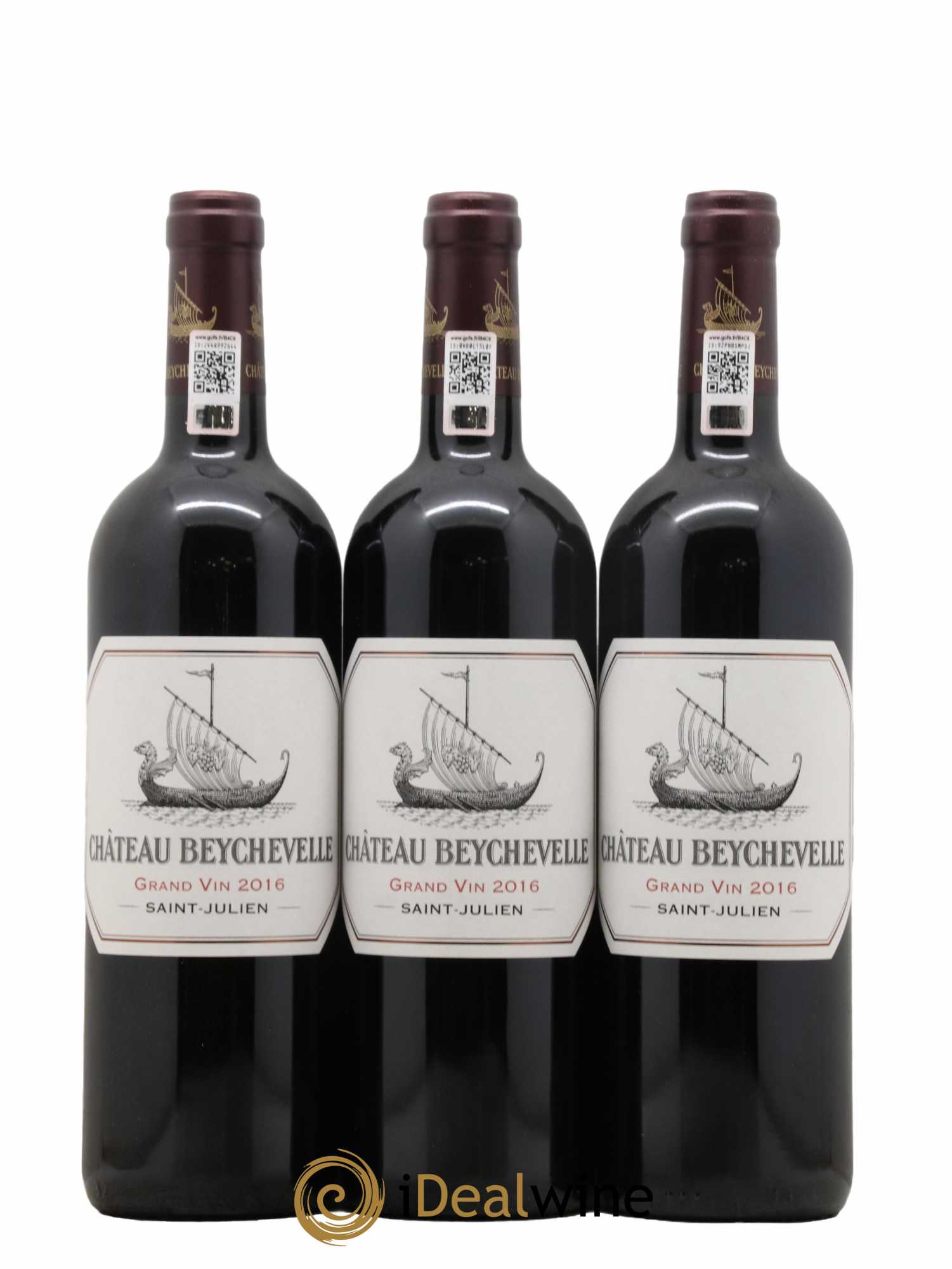Château Beychevelle 4ème Grand Cru Classé 2016 - Lot de 6 bouteilles - 1