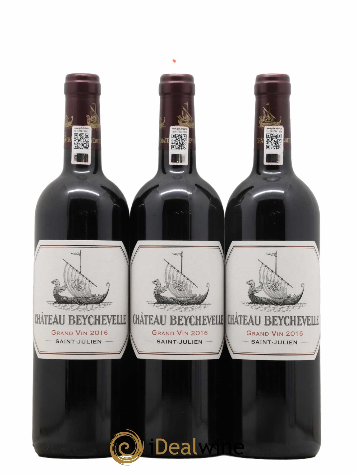 Château Beychevelle 4ème Grand Cru Classé 2016 - Lot de 6 bouteilles - 2