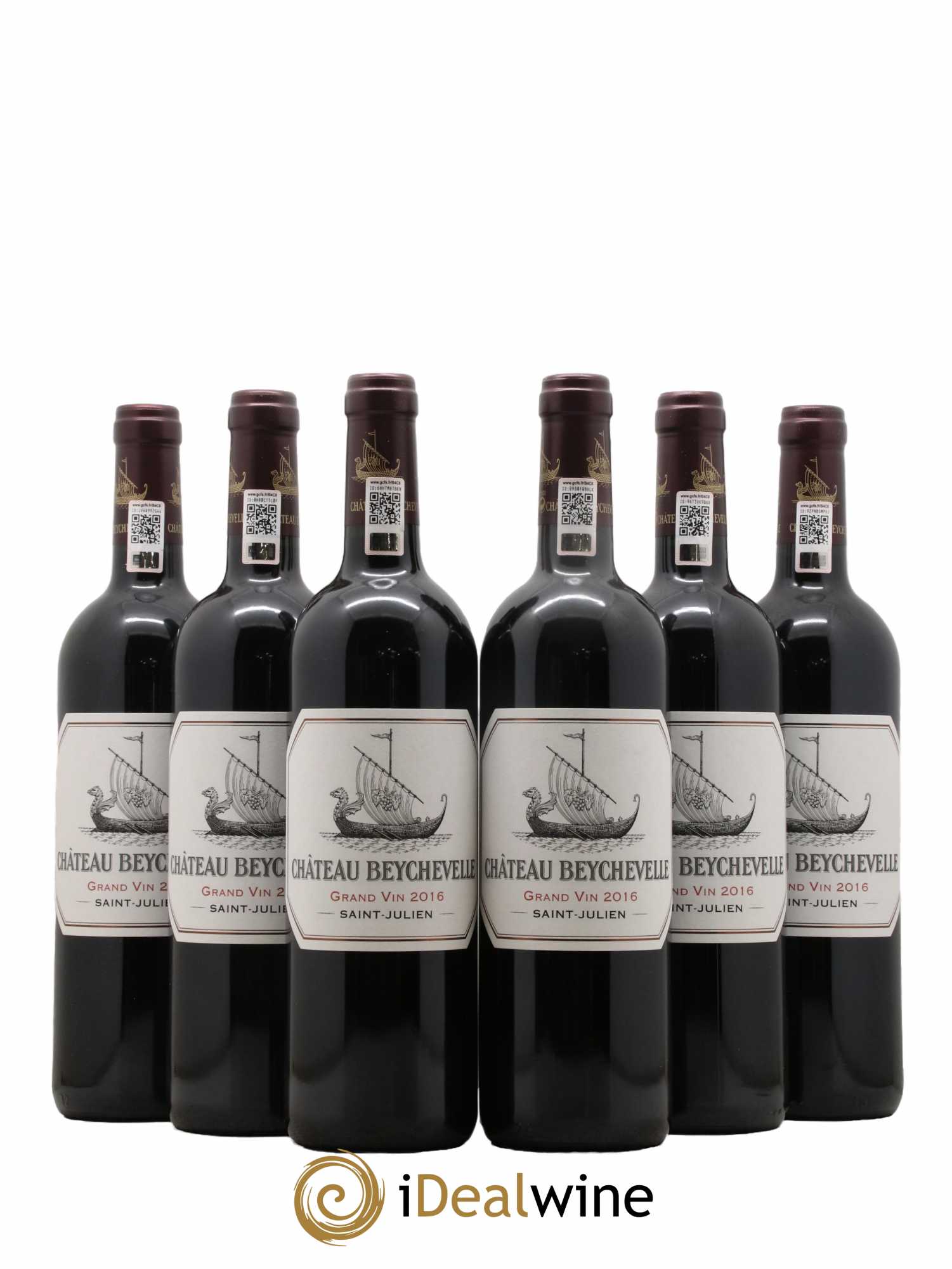 Château Beychevelle 4ème Grand Cru Classé 2016 - Lot de 6 bouteilles - 0