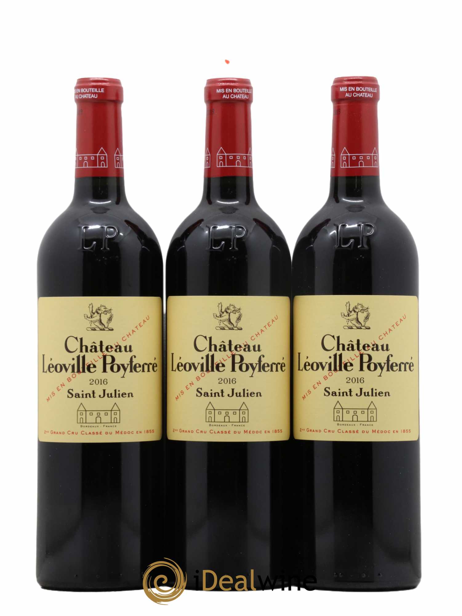 Château Léoville Poyferré 2ème Grand Cru Classé 2016 - Lot de 12 bouteilles - 3