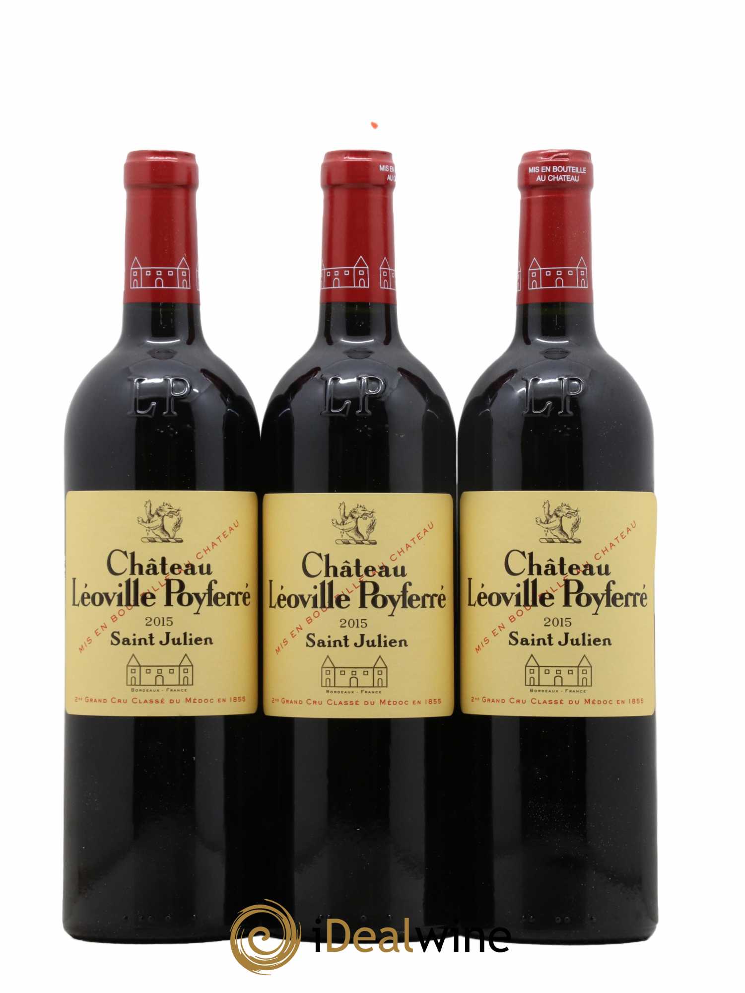 Château Léoville Poyferré 2ème Grand Cru Classé 2015 - Lot de 12 bouteilles - 3