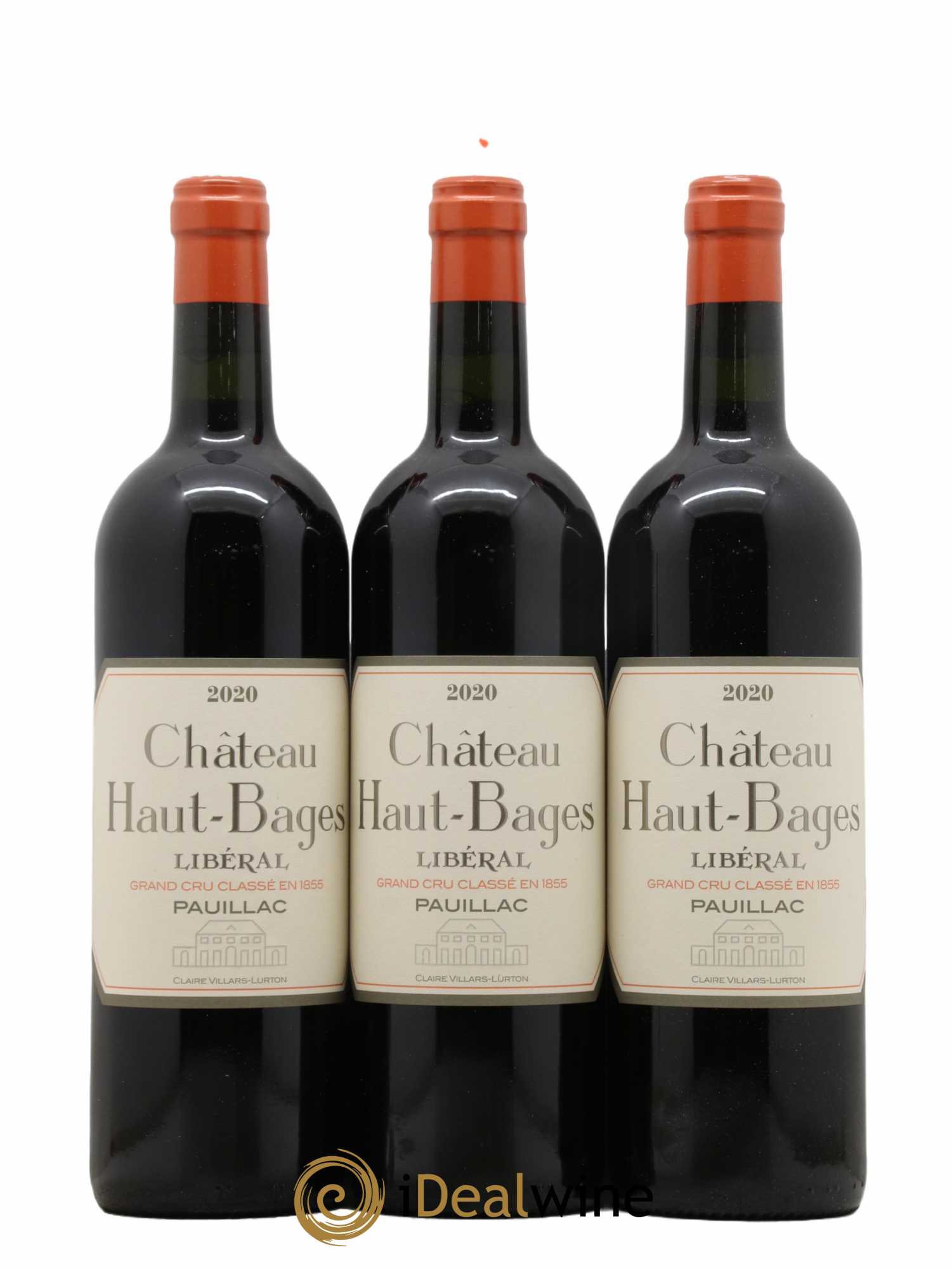 Château Haut Bages Libéral 5ème Grand Cru Classé 2020 - Lot de 12 bouteilles - 3
