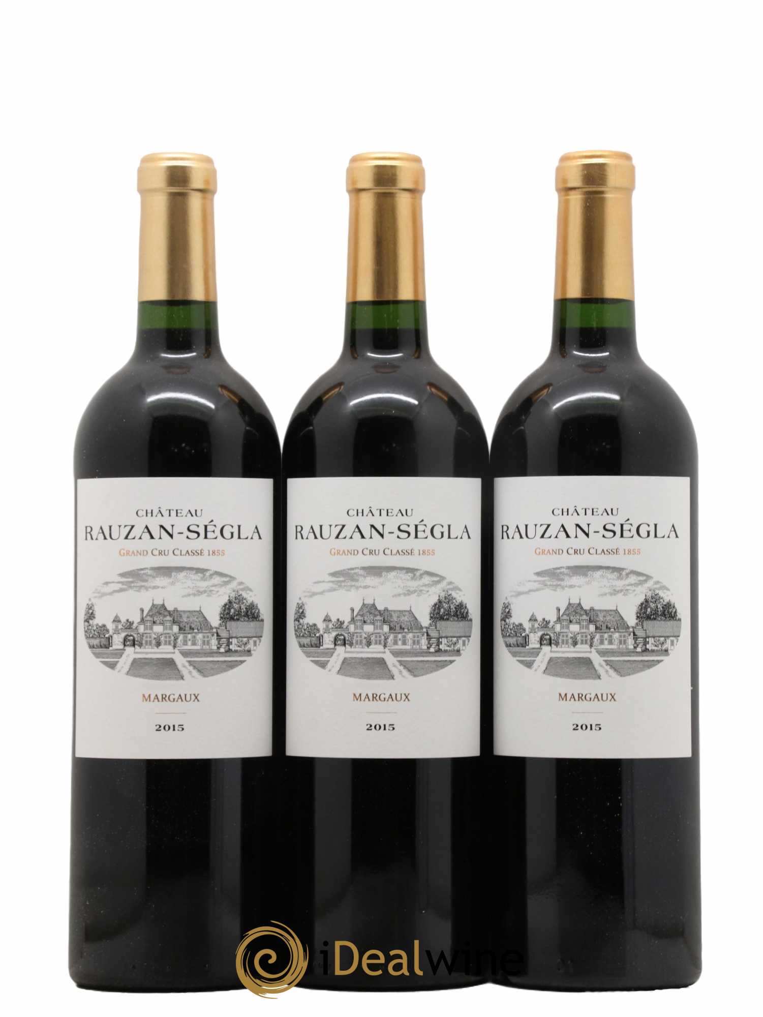 Château Rauzan Ségla Grand Cru Classé 2015 - Lot de 12 bouteilles - 1