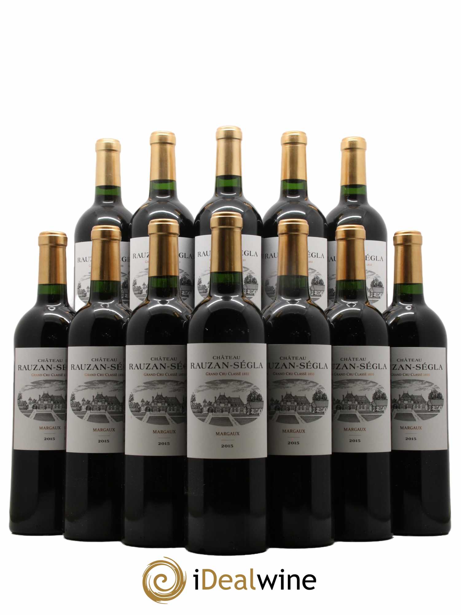 Château Rauzan Ségla Grand Cru Classé 2015 - Lot de 12 bouteilles - 0