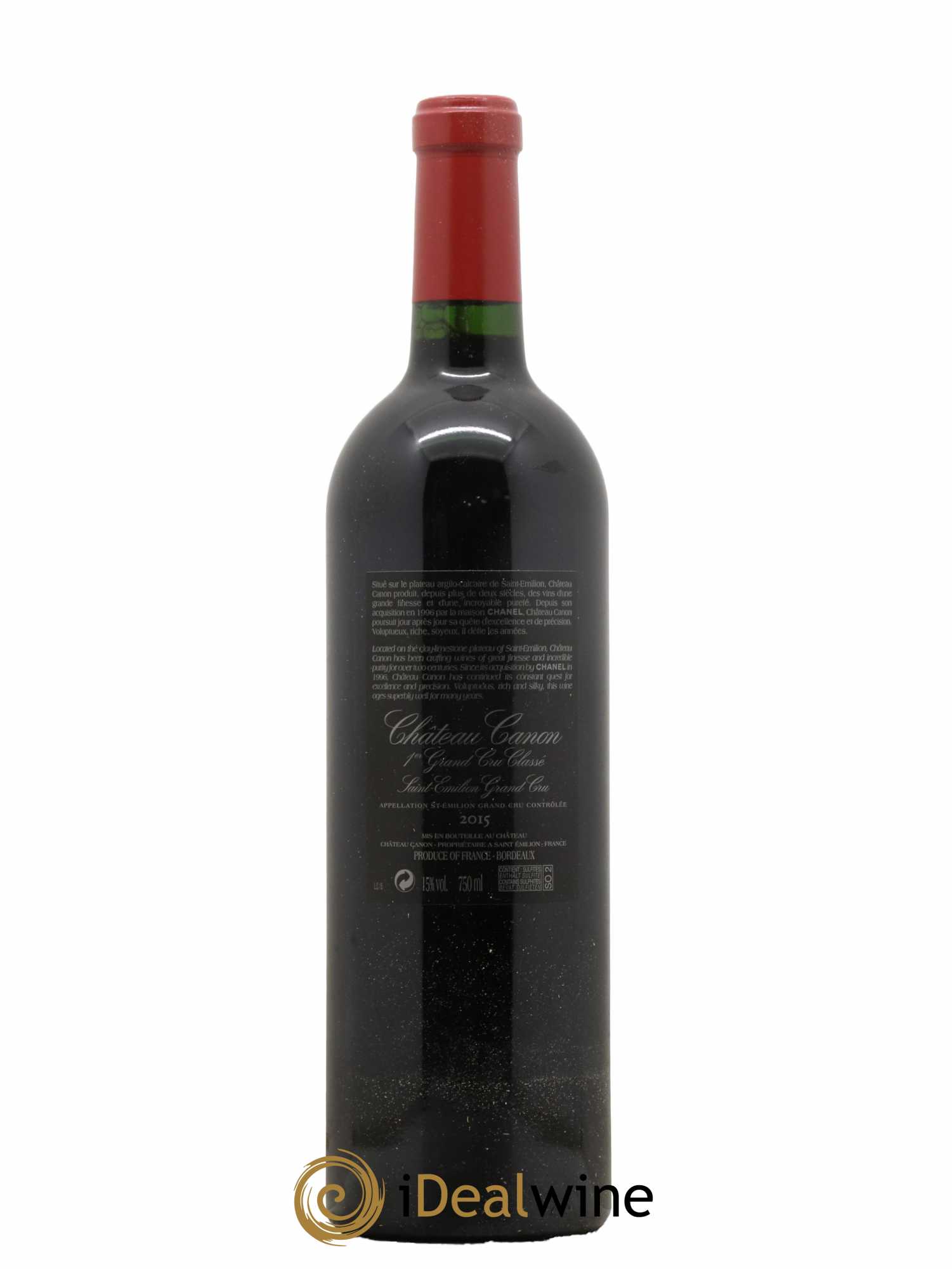 Château Canon 1er Grand Cru Classé B 2015 - Lot de 1 bouteille - 1