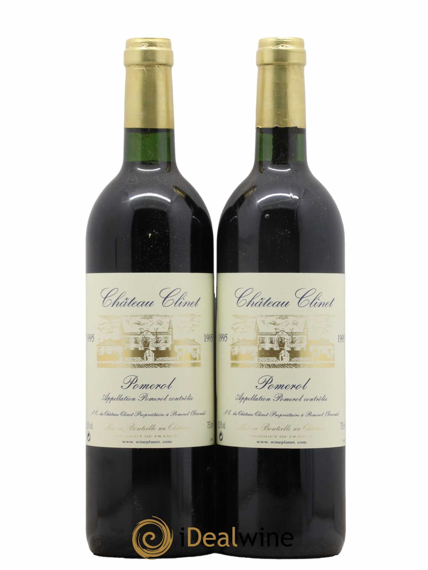 Château Clinet 1995 - Posten von 2 Flaschen - 0