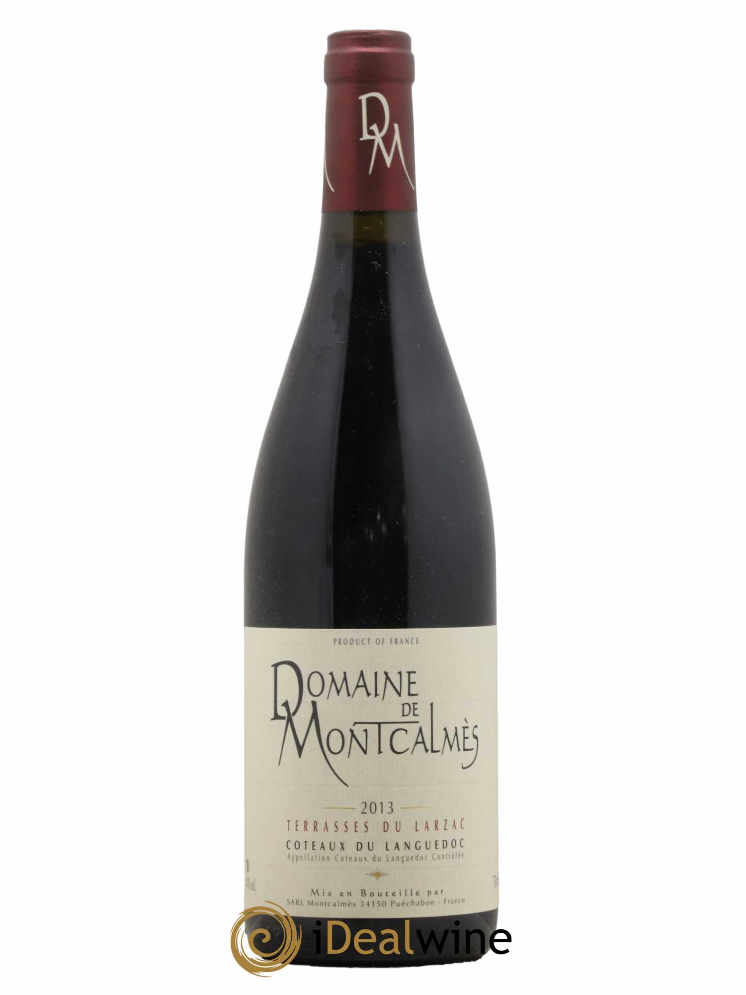 Terrasses du Larzac Domaine de Montcalmès Frédéric Pourtalié 2013 - Lot de 1 bouteille - 0