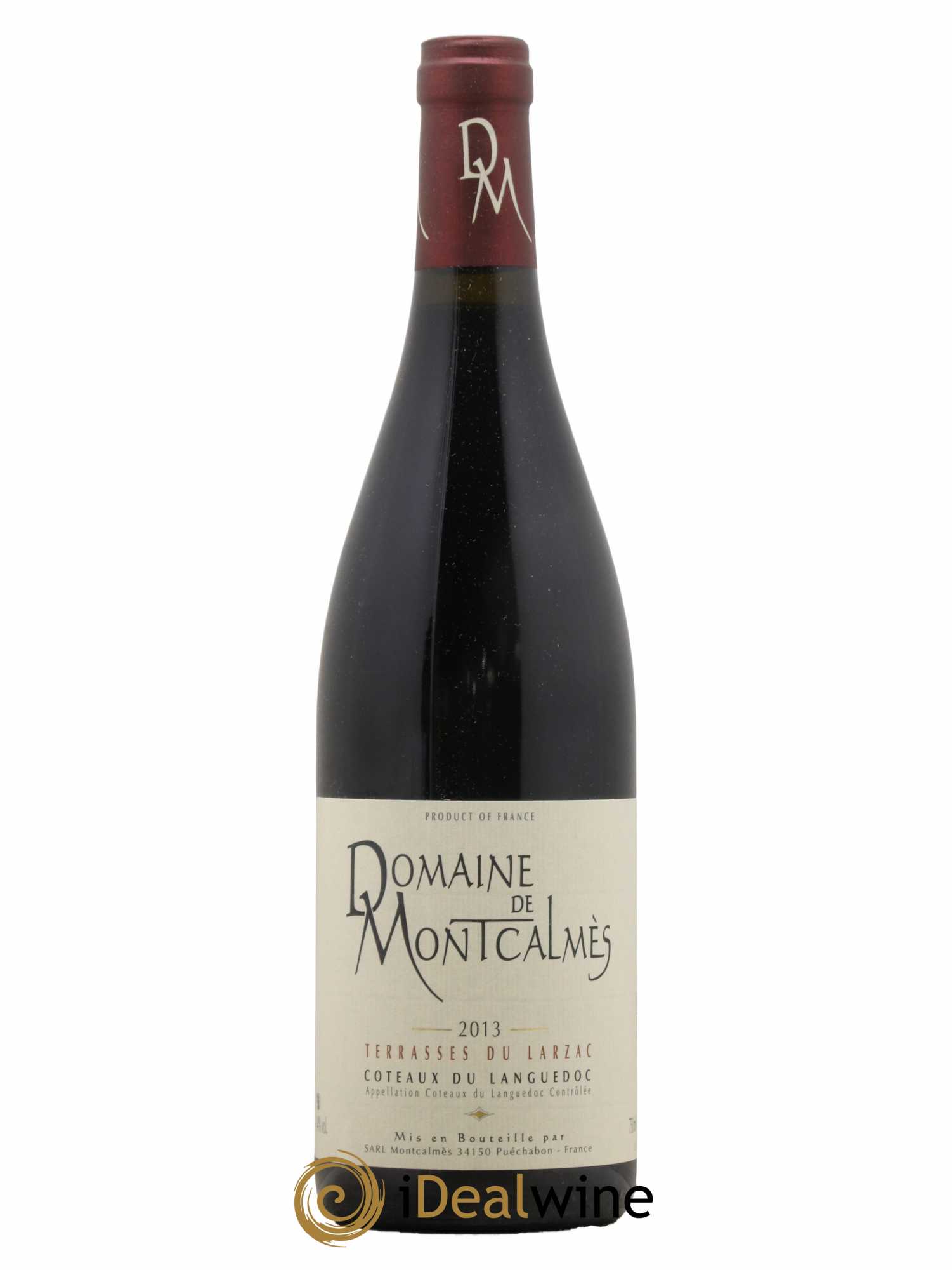 Terrasses du Larzac Domaine de Montcalmès Frédéric Pourtalié 2013 - Lot de 1 bouteille - 0