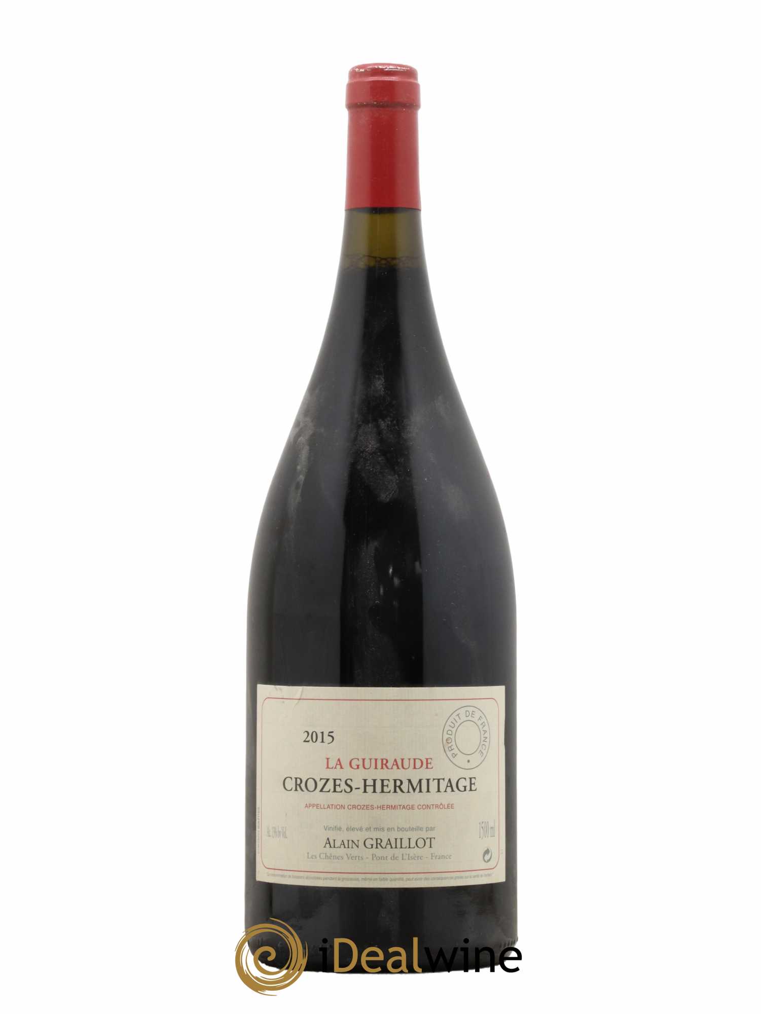 Crozes-Hermitage La Guiraude Domaine Graillot 2015 - Lot de 1 magnum - 0