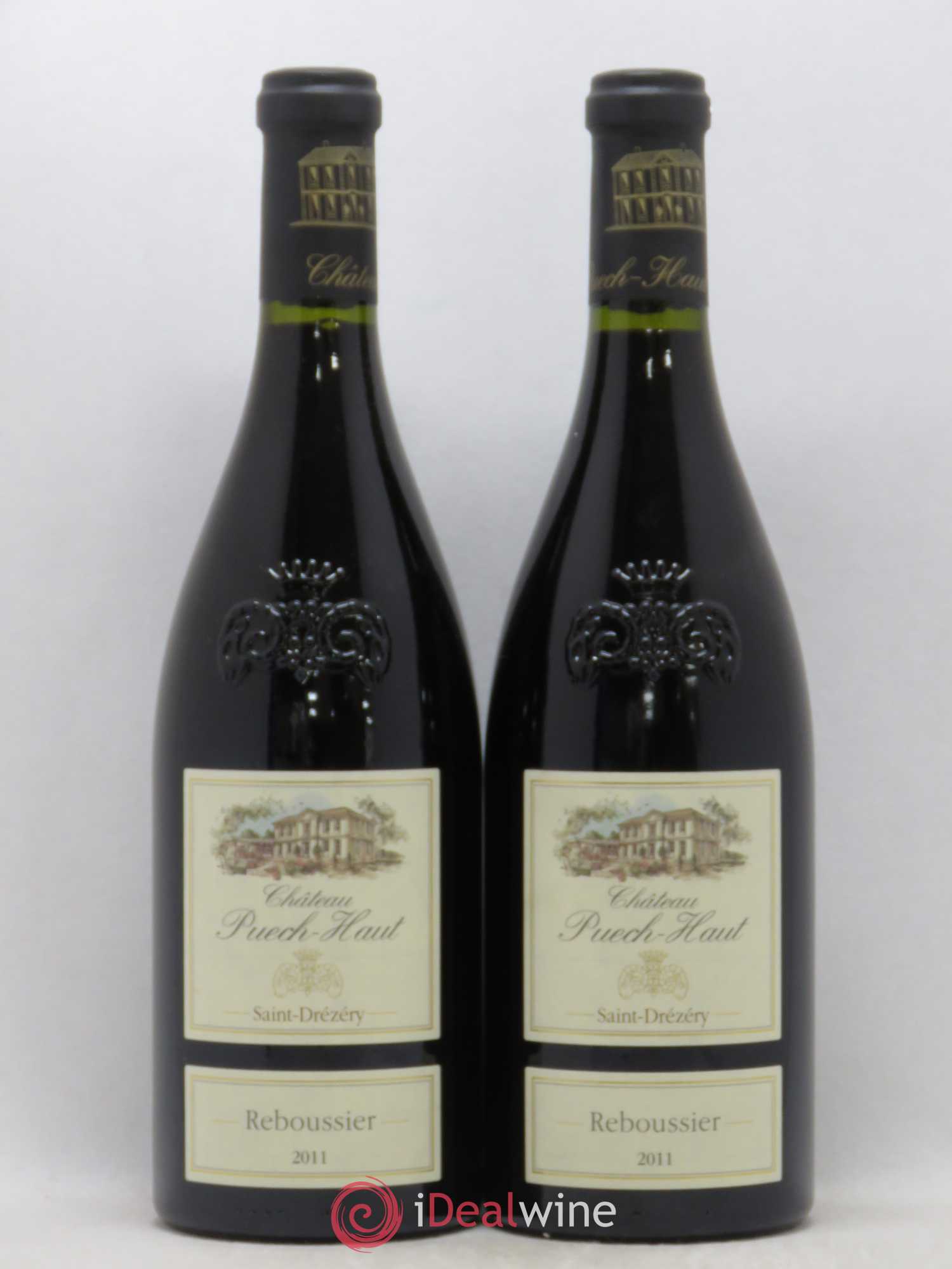Coteaux du Languedoc Château Puech-Haut Gérard Bru Cuvée Reboussier 2011 - Lot de 2 bouteilles - 0