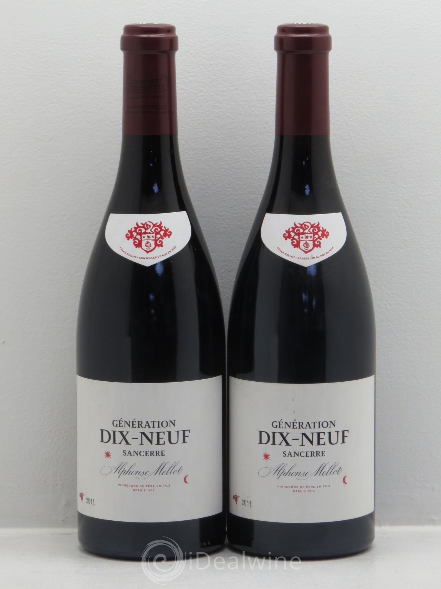 Sancerre Génération XIX Alphonse Mellot 2011 - Lot de 2 bouteilles - 0