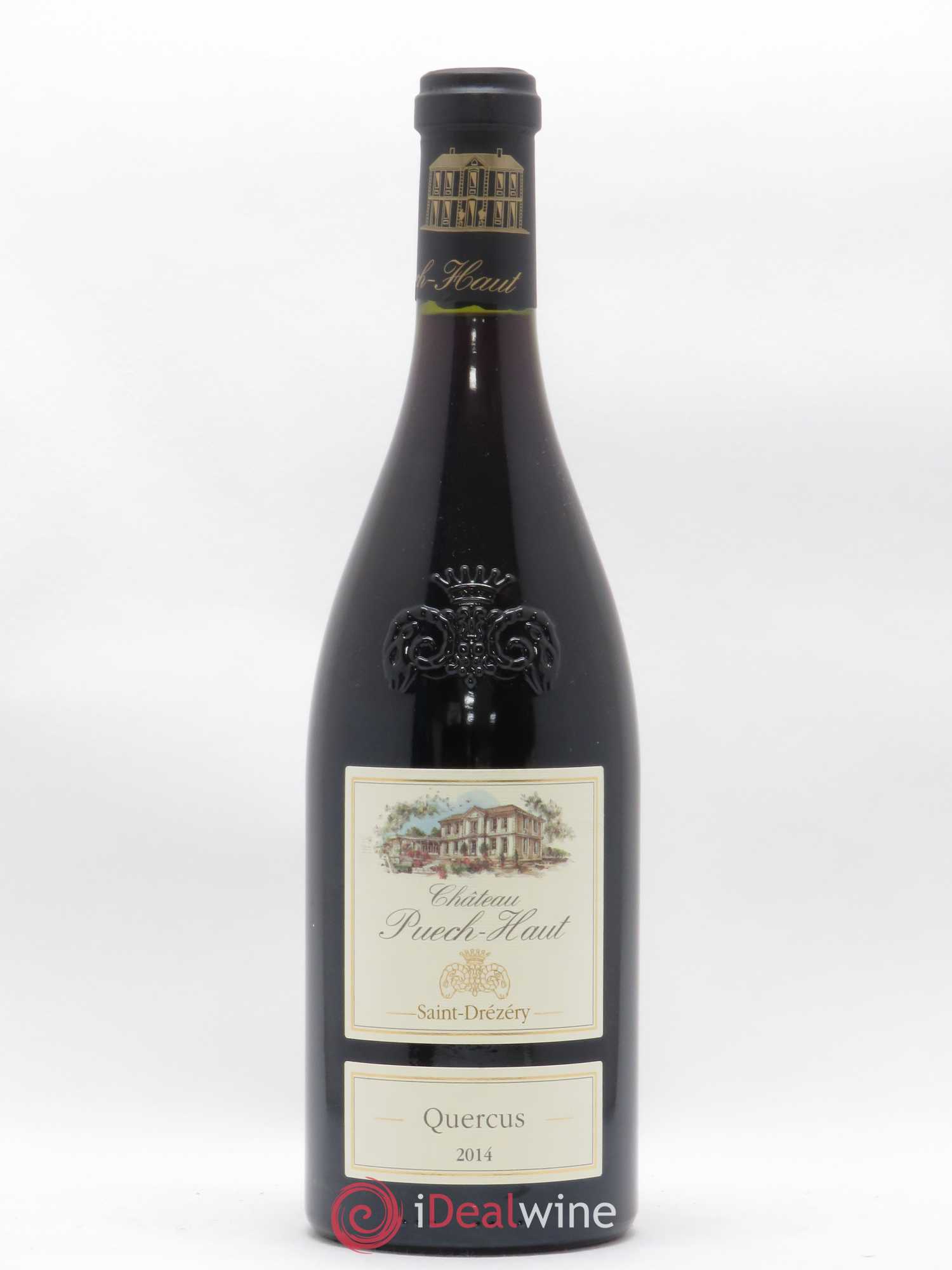 Languedoc Saint-Drézery Quercus Chatêau Puech Haut 2014 - Posten von 1 Flasche - 0