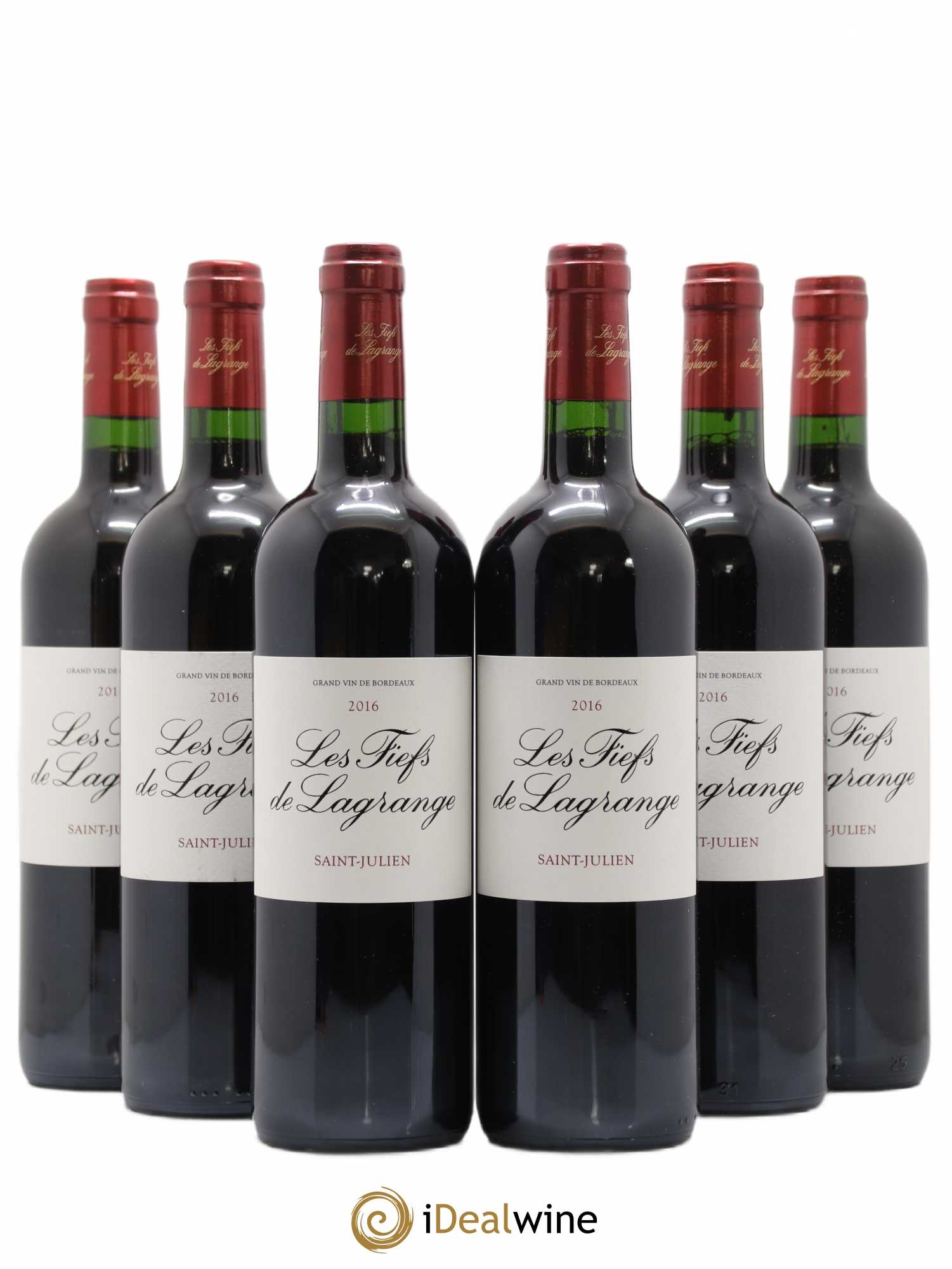 Les Fiefs de Lagrange Second Vin 2016 - Lot de 6 bouteilles - 0