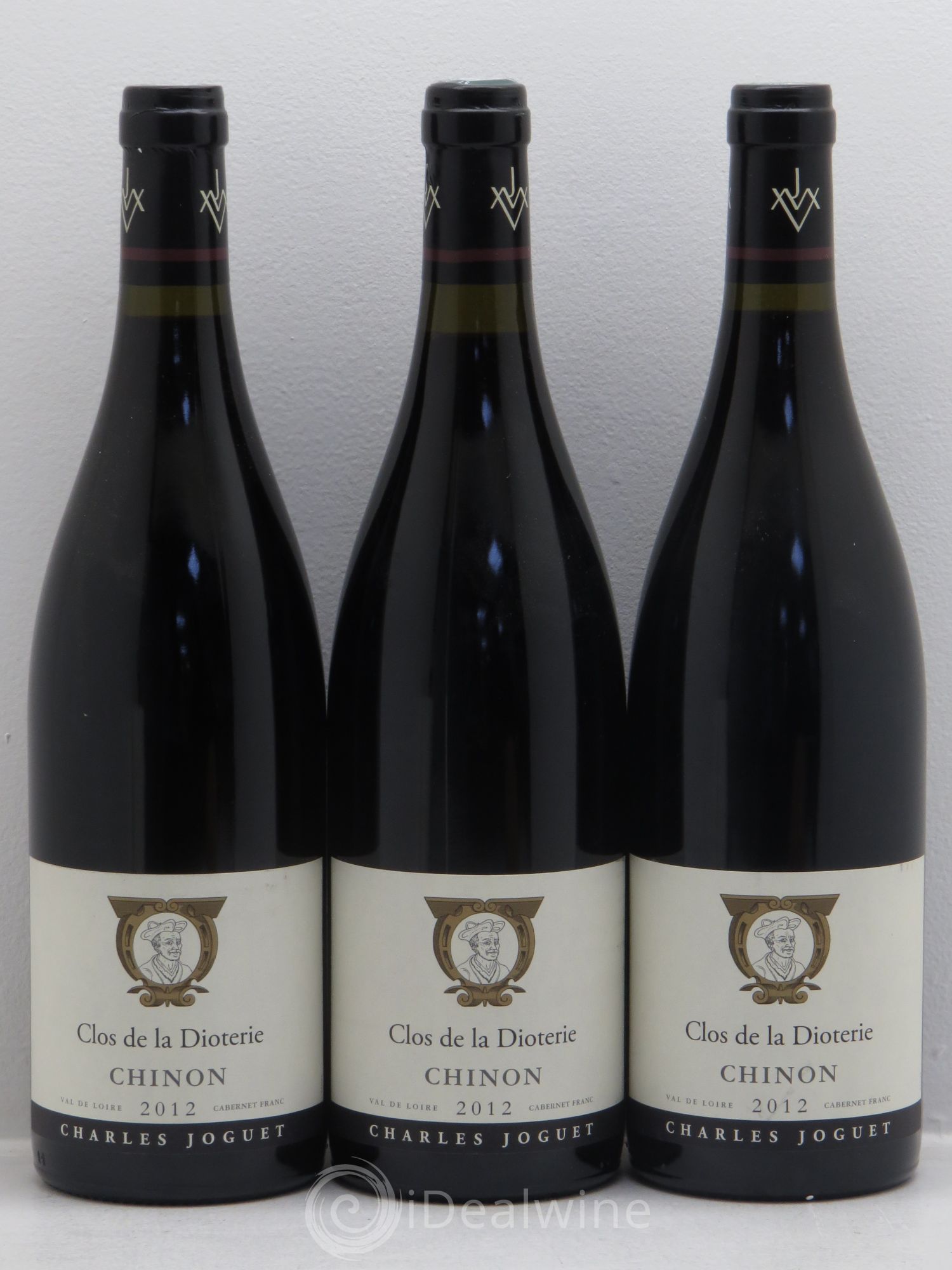 Chinon Clos de La Dioterie Charles Joguet 2012 - Lot de 3 bouteilles - 0