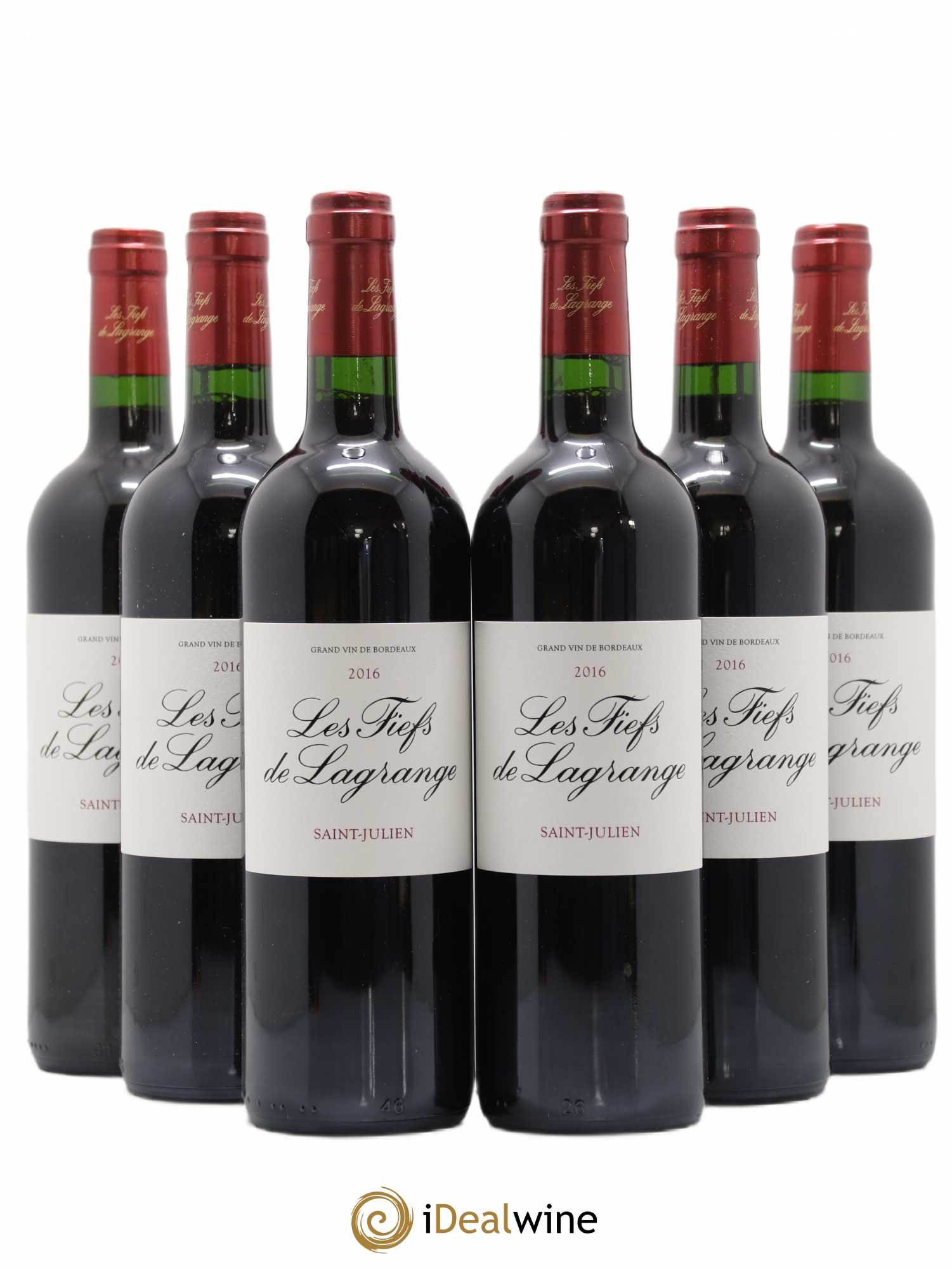 Les Fiefs de Lagrange Second Vin 2016 - Lot de 6 bouteilles - 0