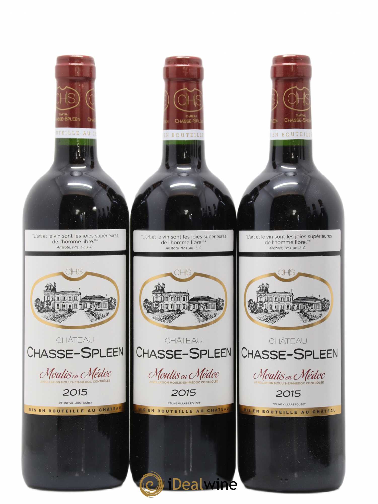 Château Chasse Spleen 2015 - Lot de 6 bouteilles - 1