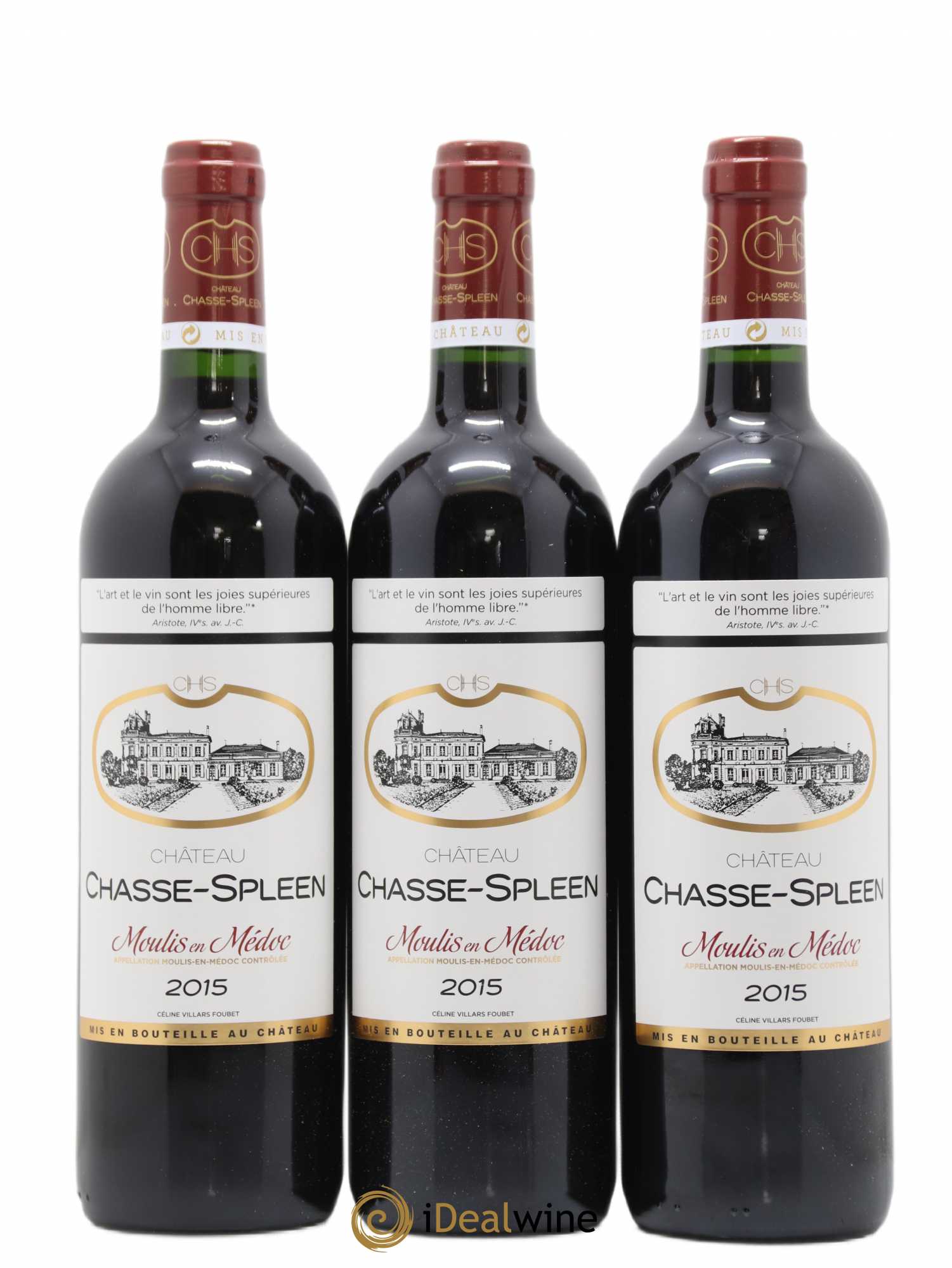 Château Chasse Spleen 2015 - Lot de 6 bouteilles - 2