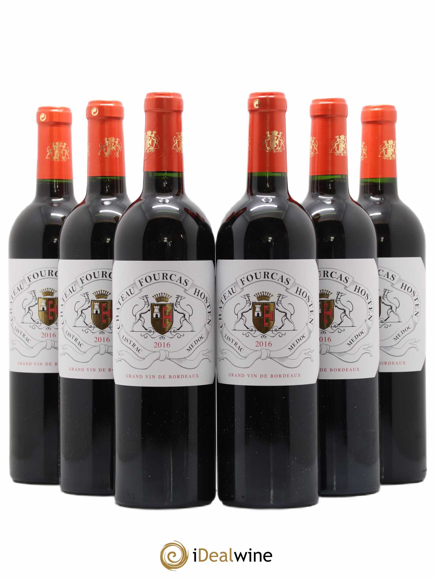 Château Fourcas Hosten Cru Bourgeois 2016 - Lot de 6 bouteilles - 0